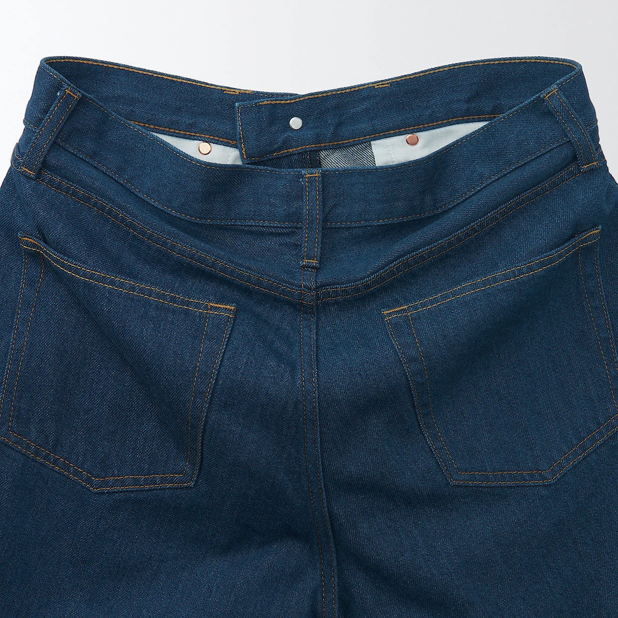 Men's Denim Regular Pants Blue (L 30inch / 76cm) - Image 10