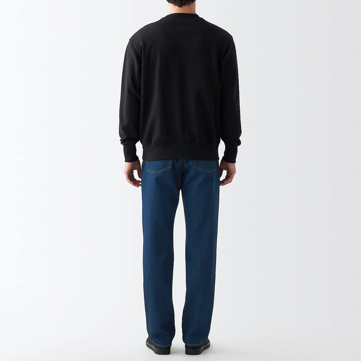 Men's Denim Regular Pants Blue (L 30inch / 76cm) - Image 6