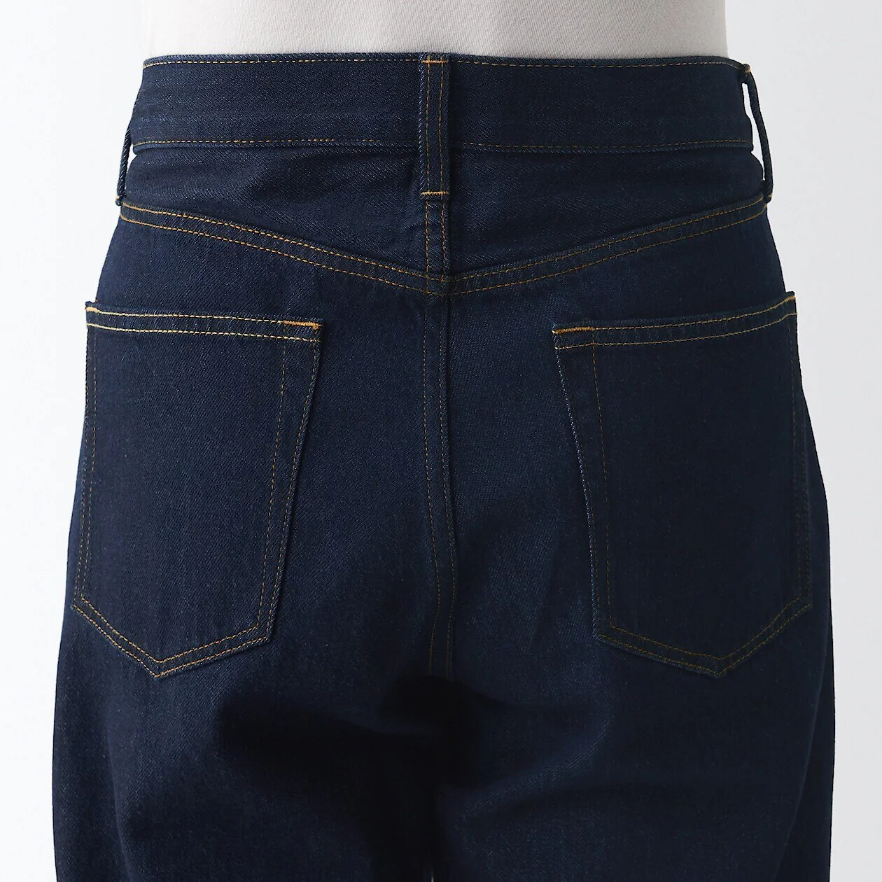 Men's Denim Regular Pants Dark Navy (L 30inch / 76cm) - Image 8