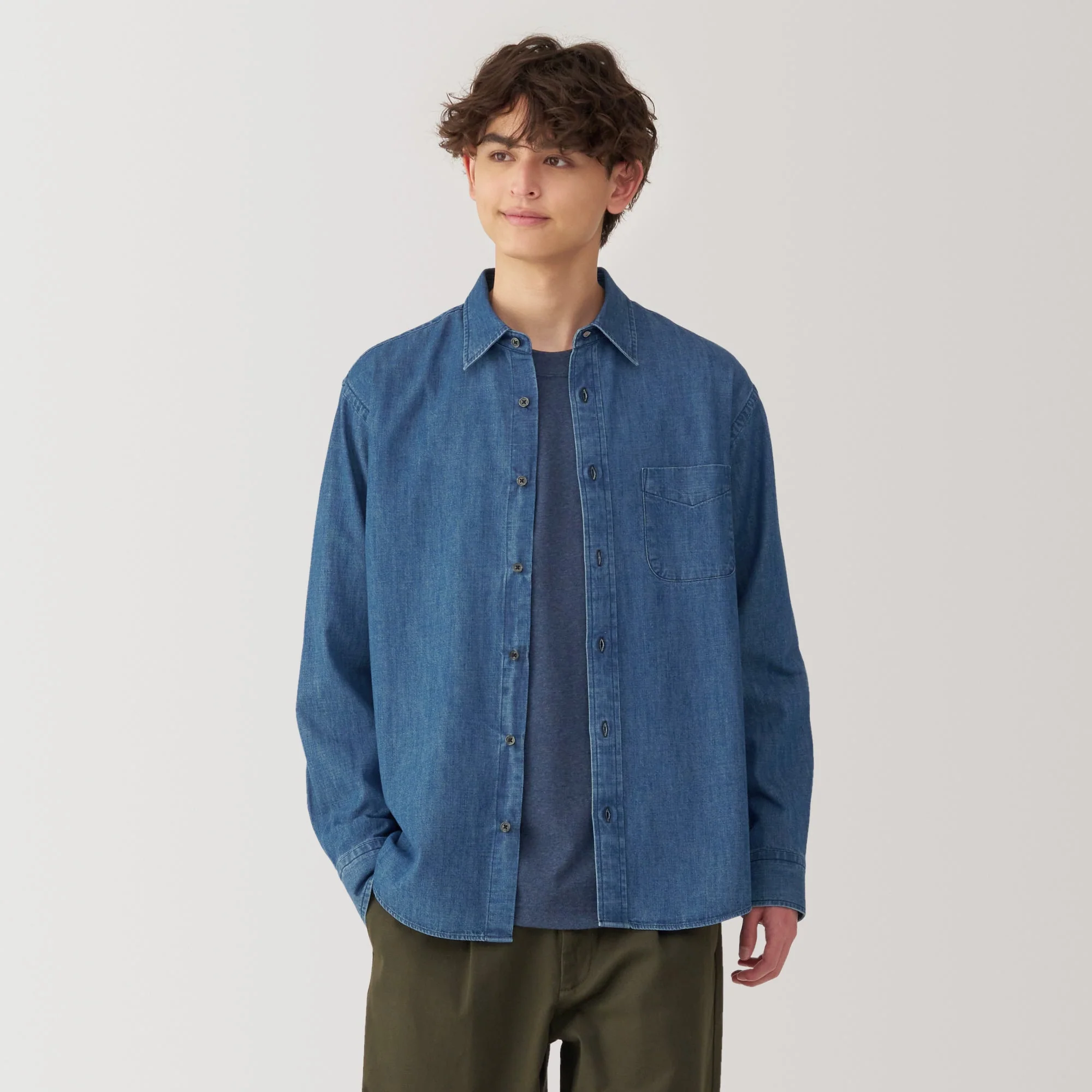Men's Denim Shirt - Image 3