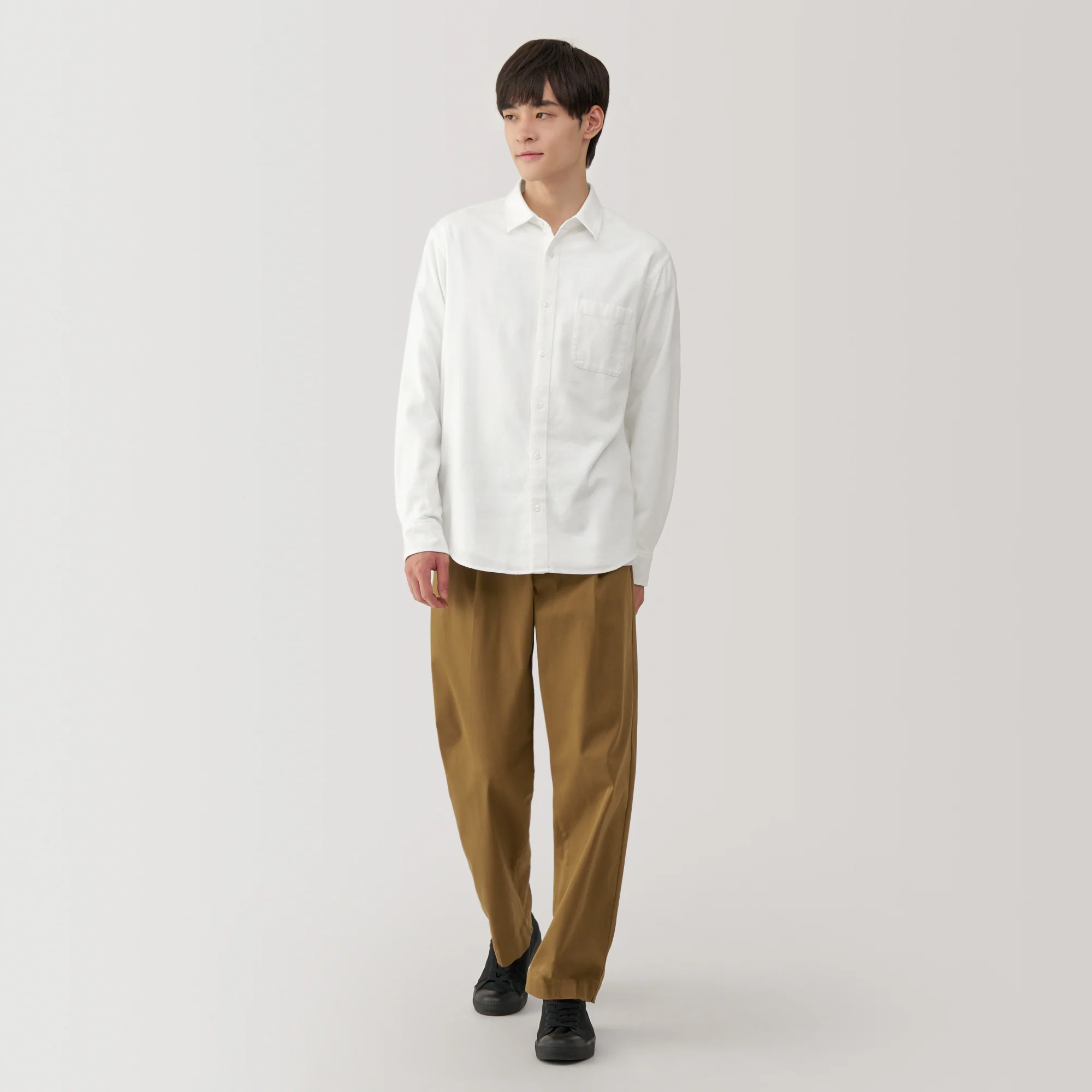 Men's Flannel Long Sleeve Shirt - Image 12