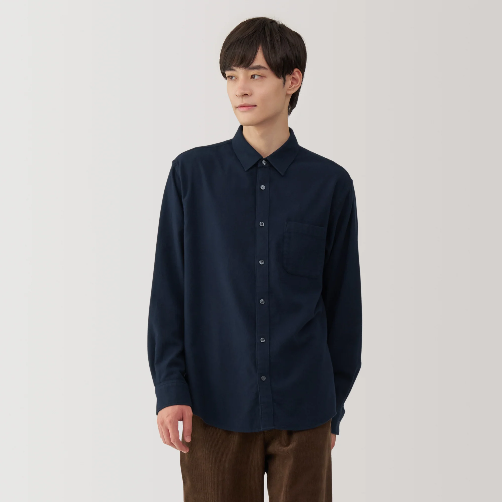 Men's Flannel Long Sleeve Shirt - Image 19