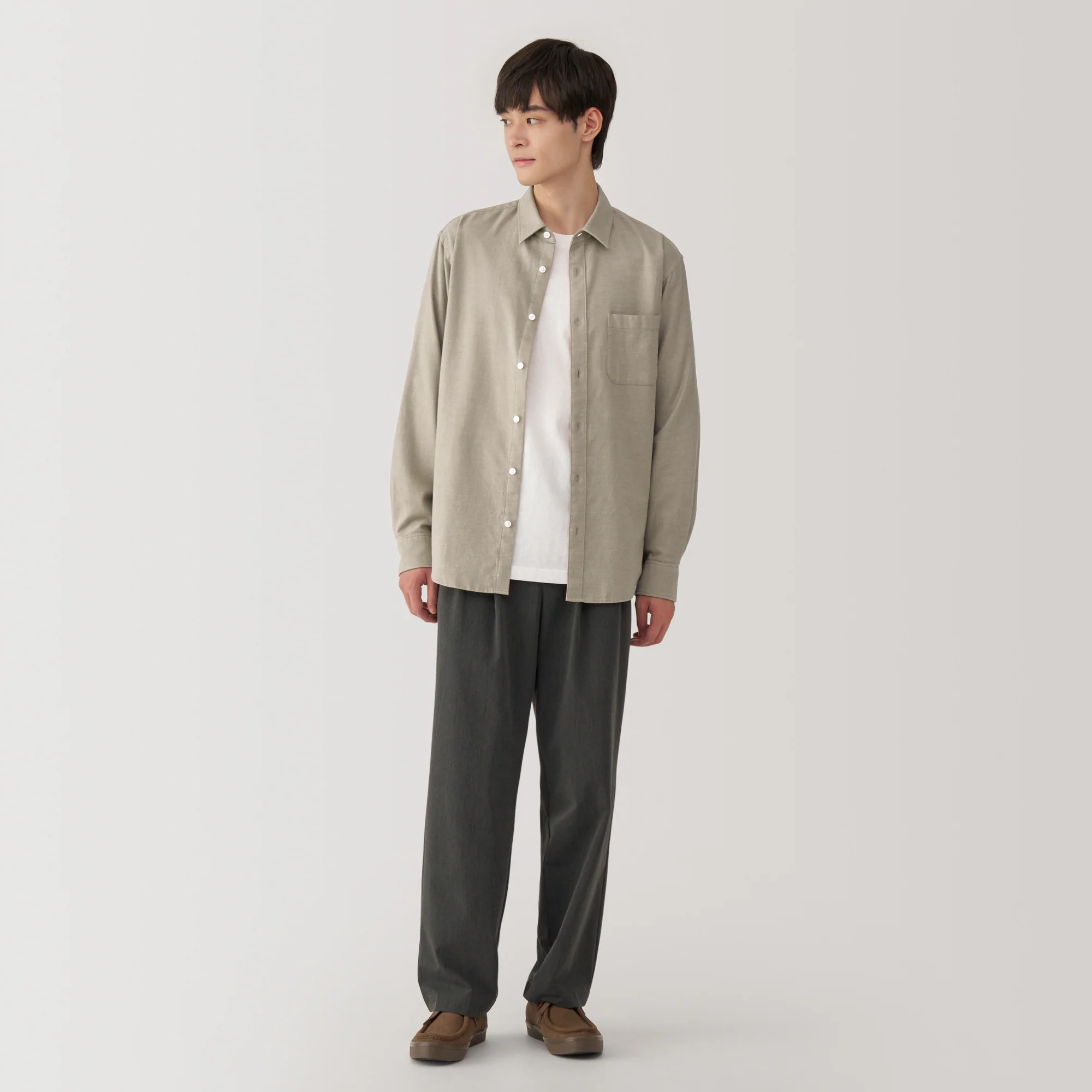 Men's Flannel Long Sleeve Shirt - Image 4