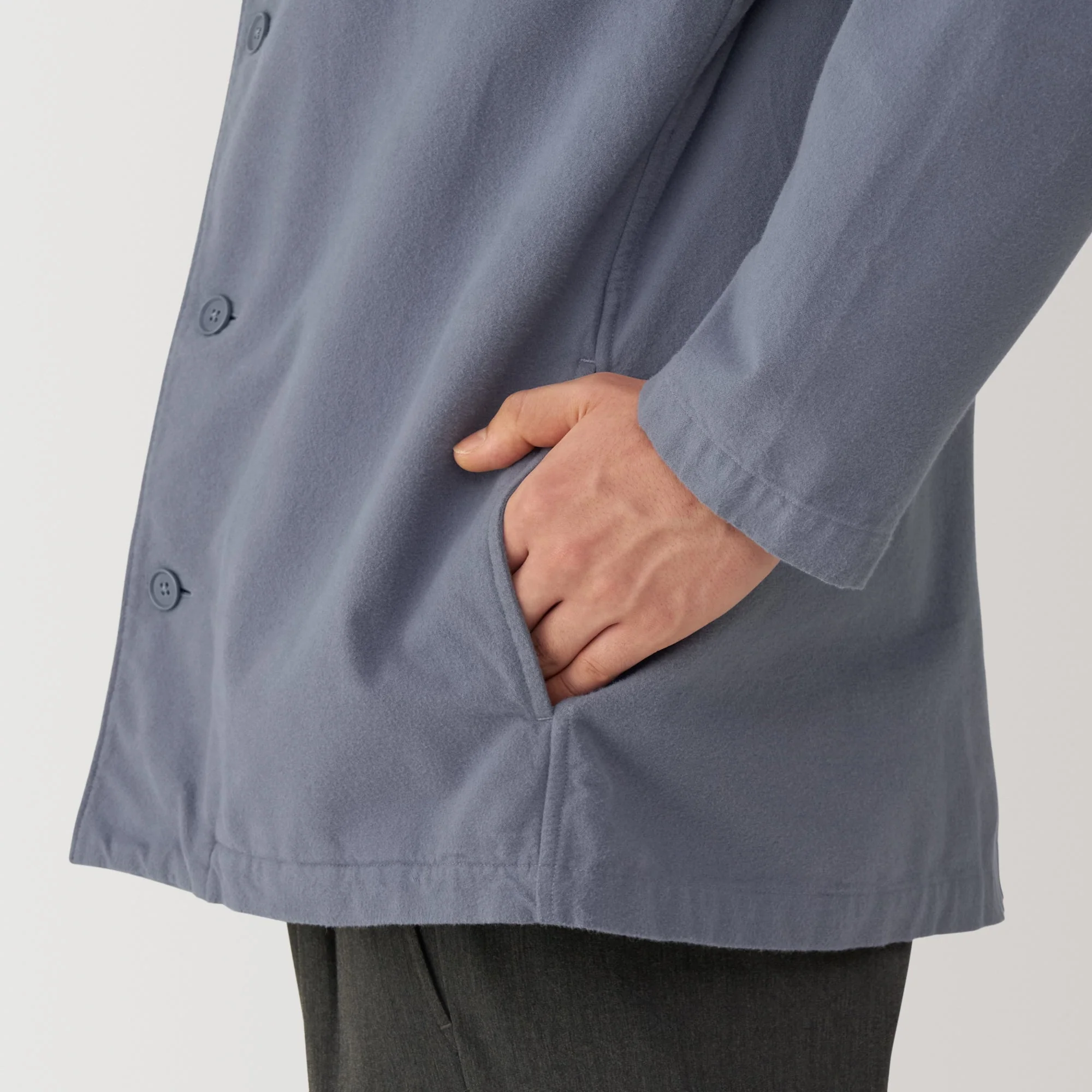 Men's Flannel Shirt Jacket - Image 8