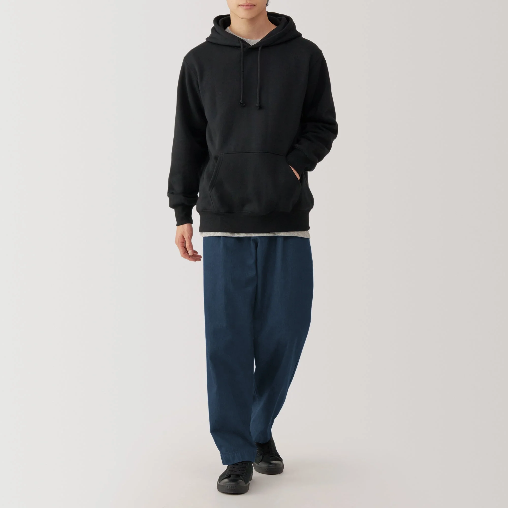 Men's Indigo Darted Wide Pants - Image 4