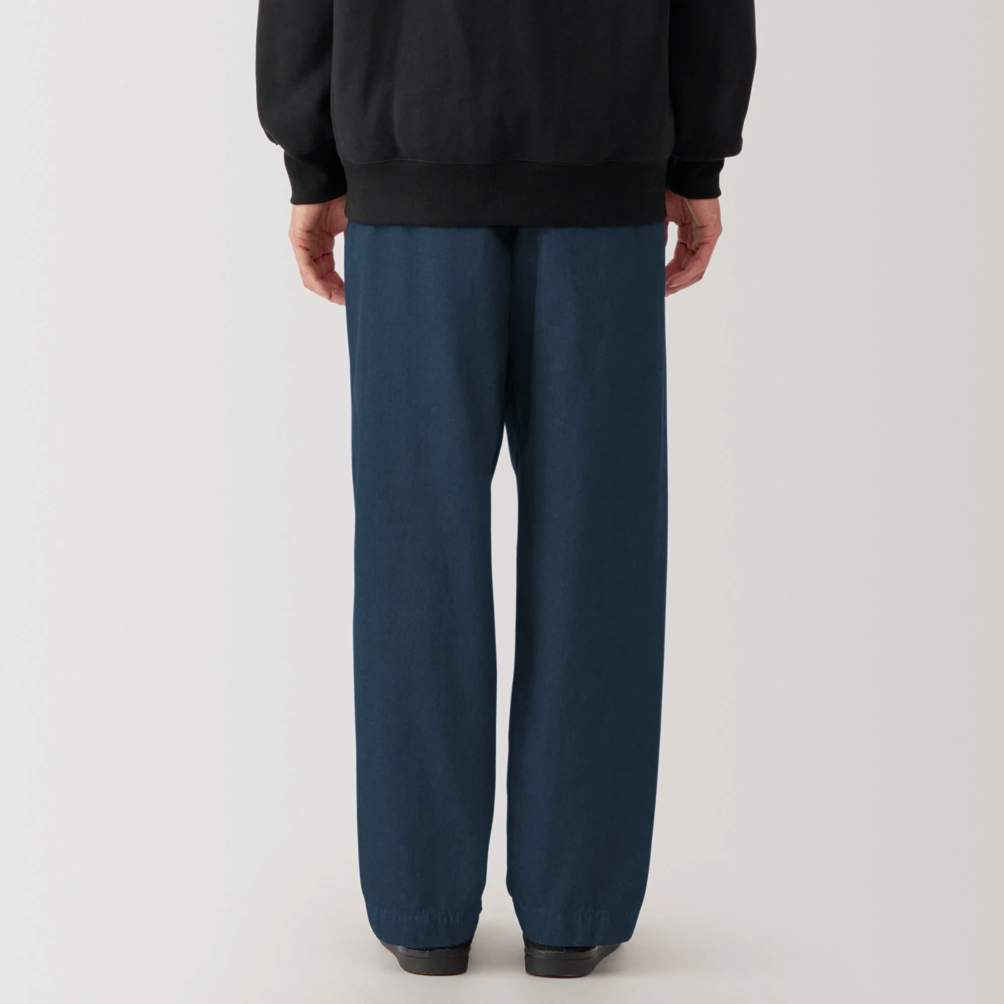 Men's Indigo Darted Wide Pants - Image 6