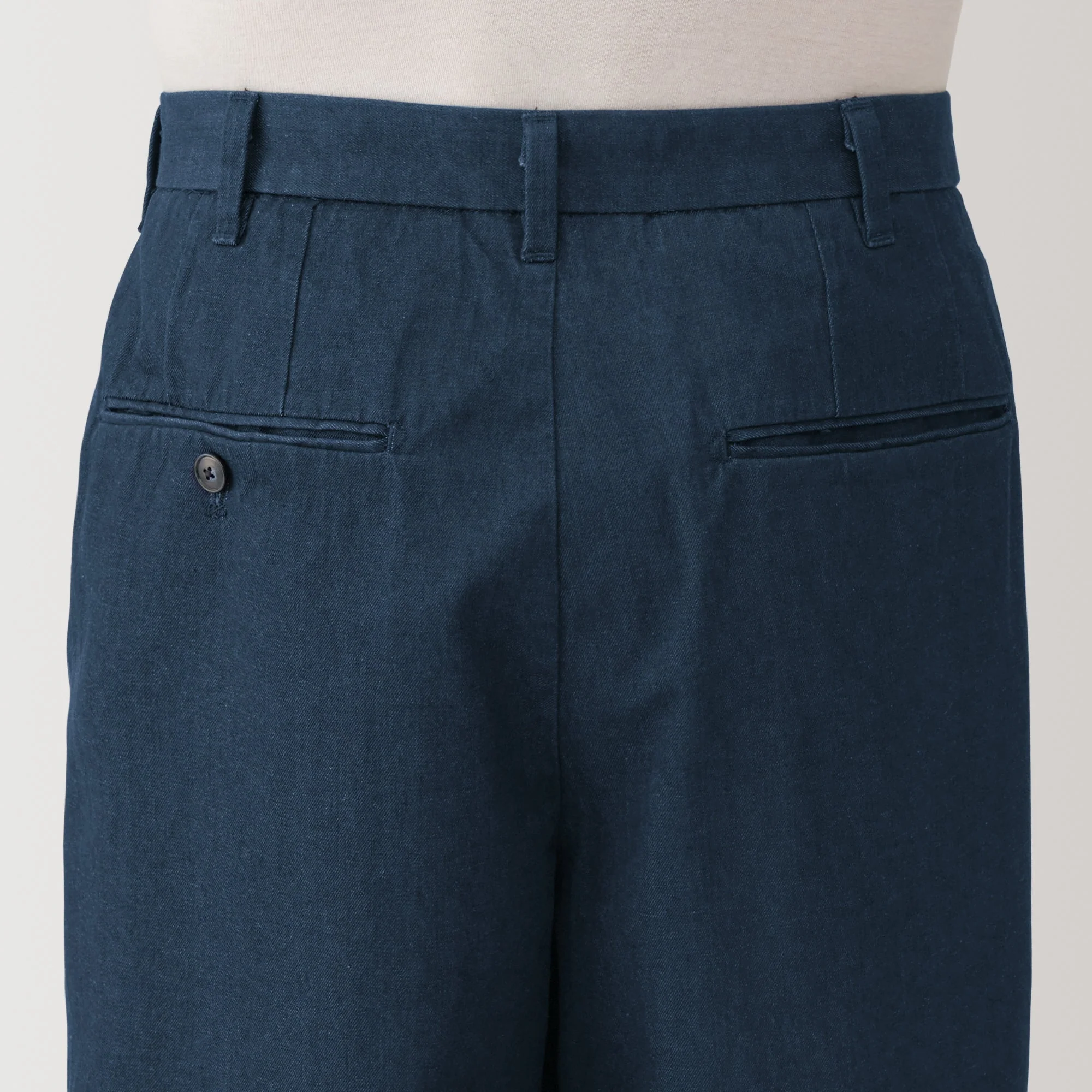 Men's Indigo Darted Wide Pants - Image 8