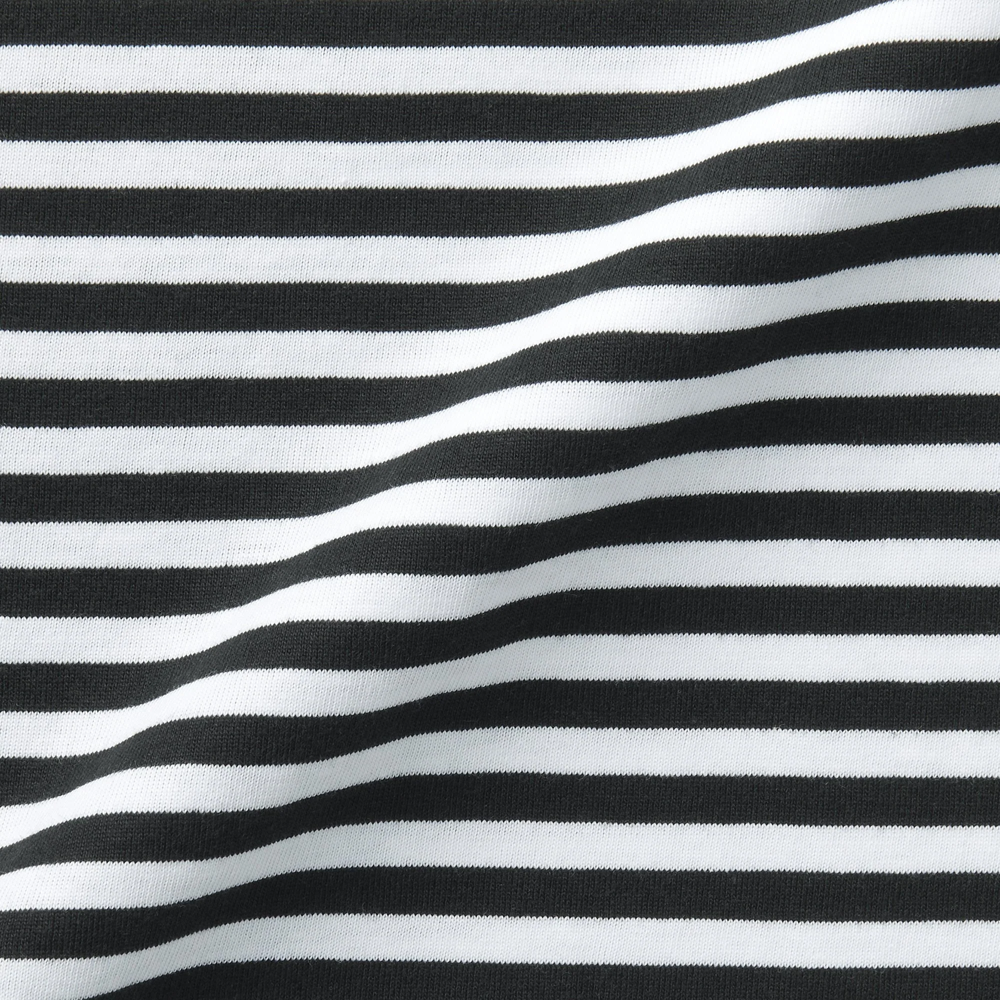 Men's Jersey Crew Neck Long Sleeve Striped T-Shirt - Image 15