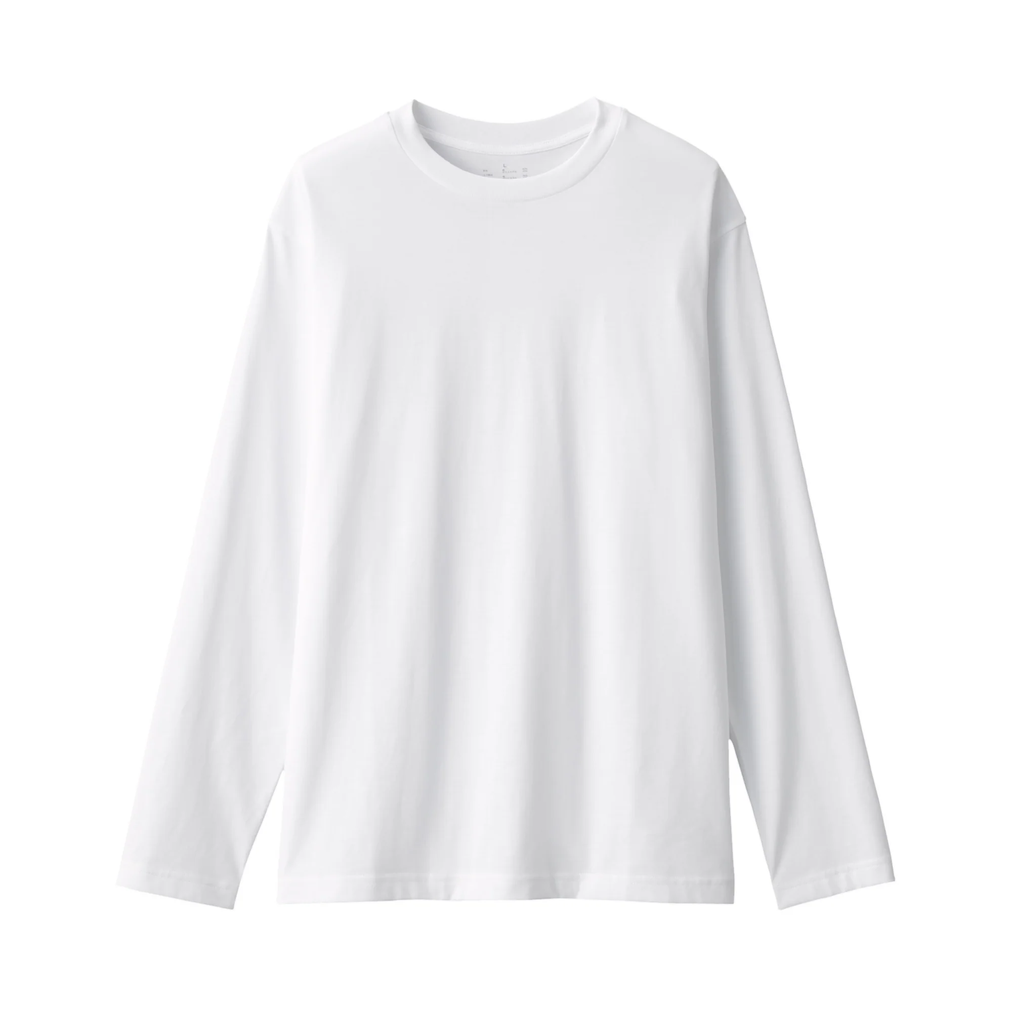 Men's Jersey Crew Neck Long Sleeve T-Shirt - Image 30
