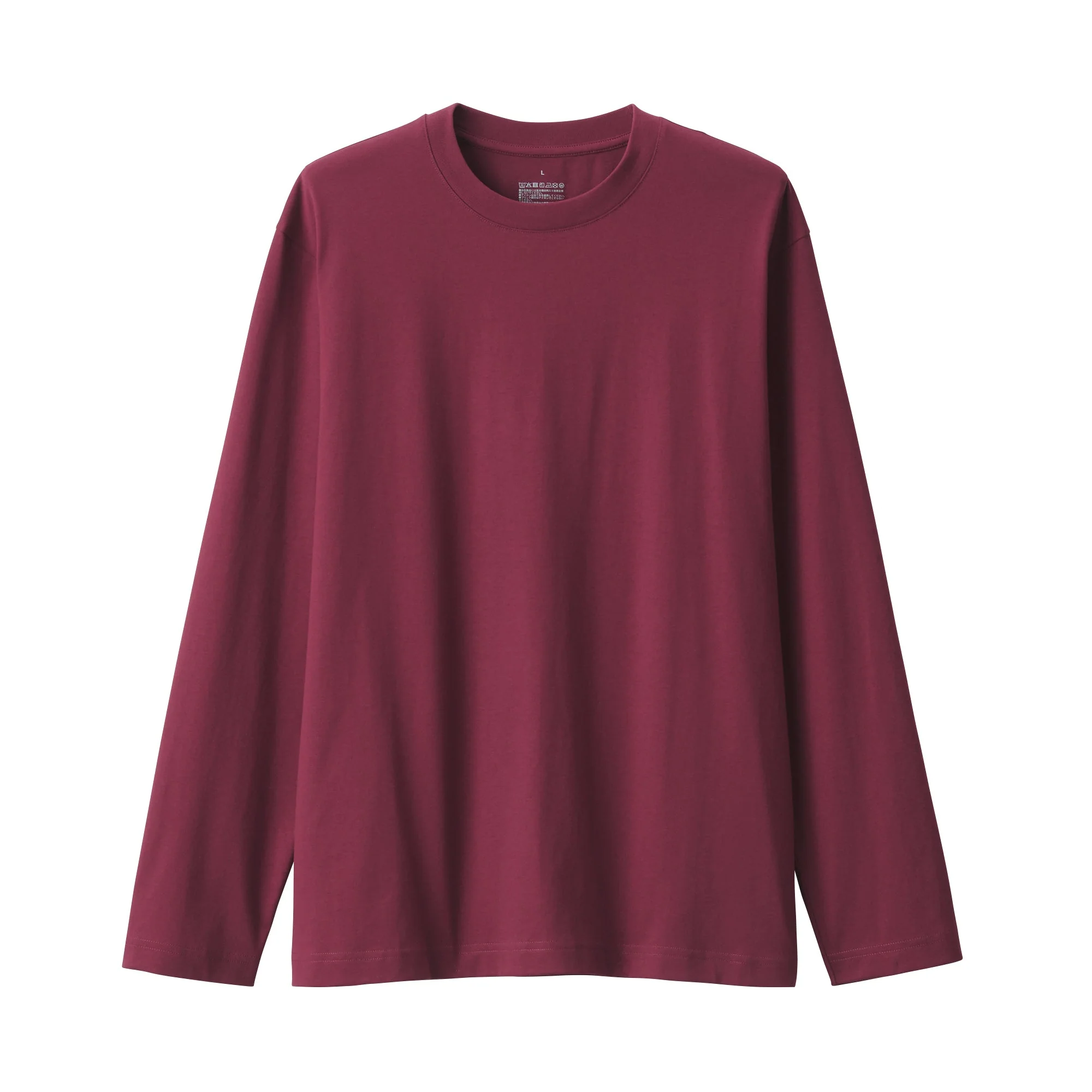 Men's Jersey Crew Neck Long Sleeve T-Shirt - Image 16