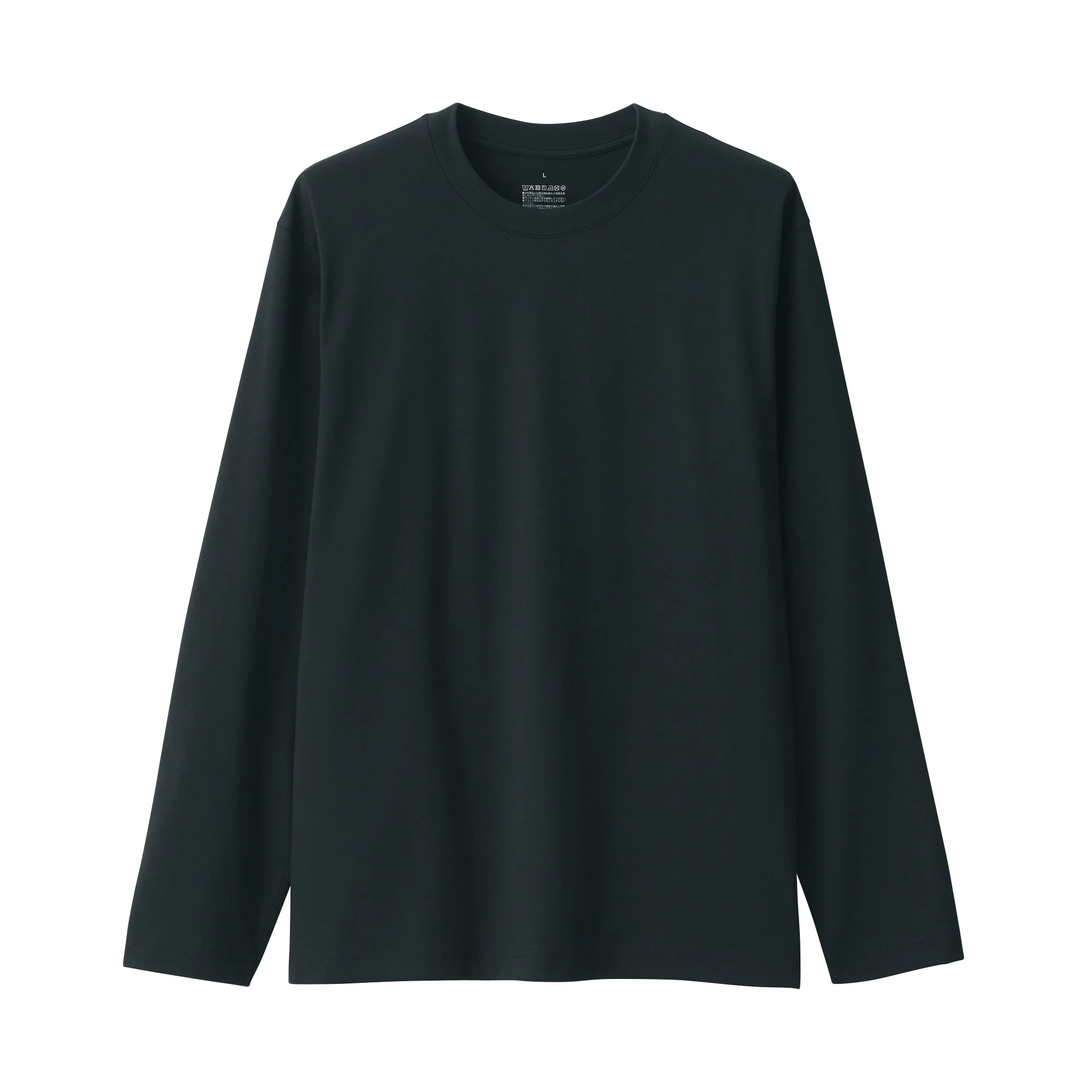 Men's Jersey Crew Neck Long Sleeve T-Shirt - Image 37