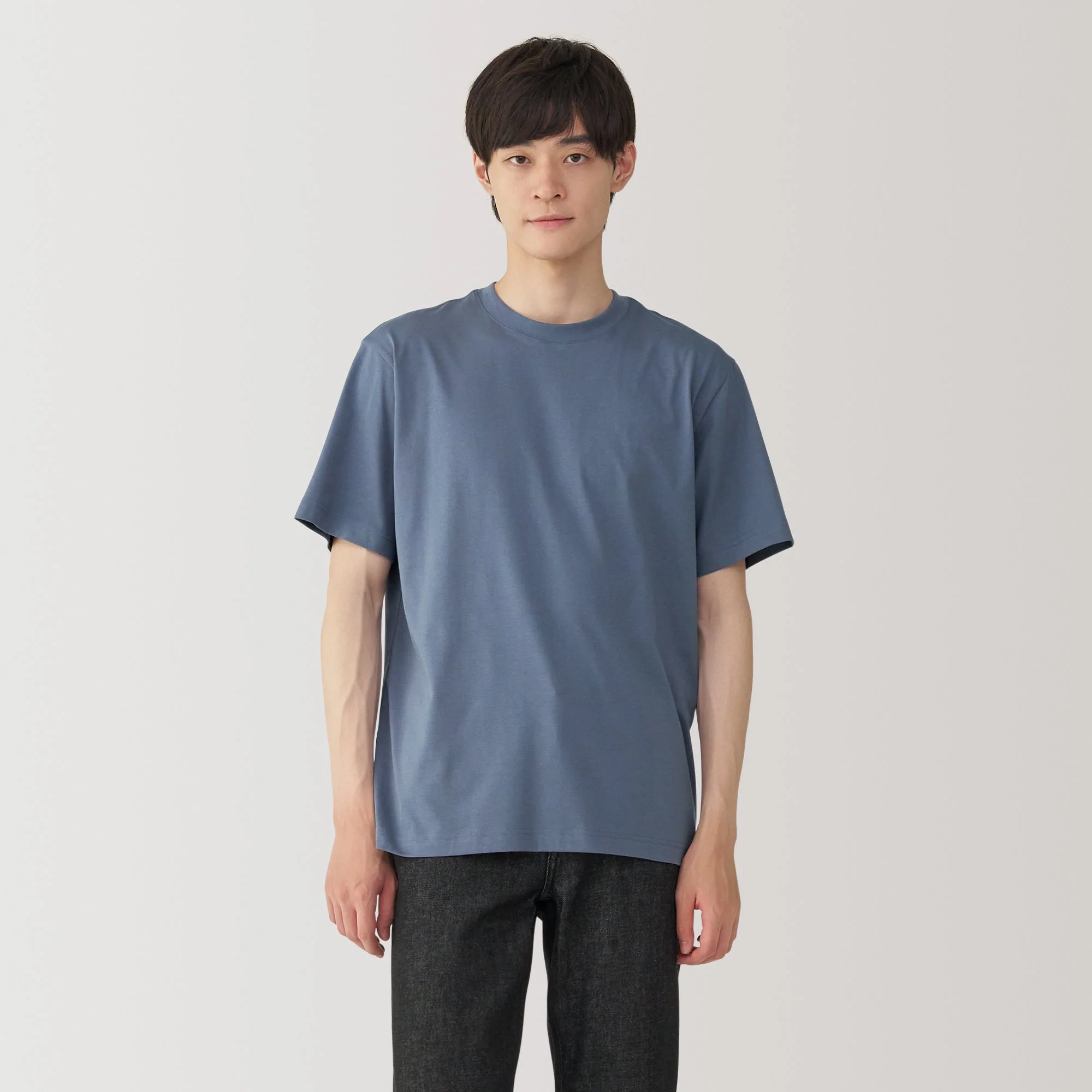 Men's Jersey Crew Neck Short Sleeve T-Shirt - Image 10