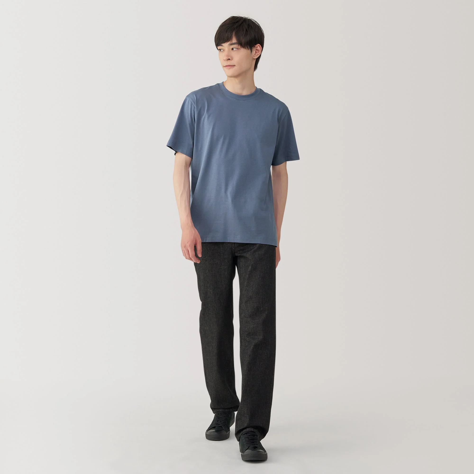 Men's Jersey Crew Neck Short Sleeve T-Shirt - Image 11