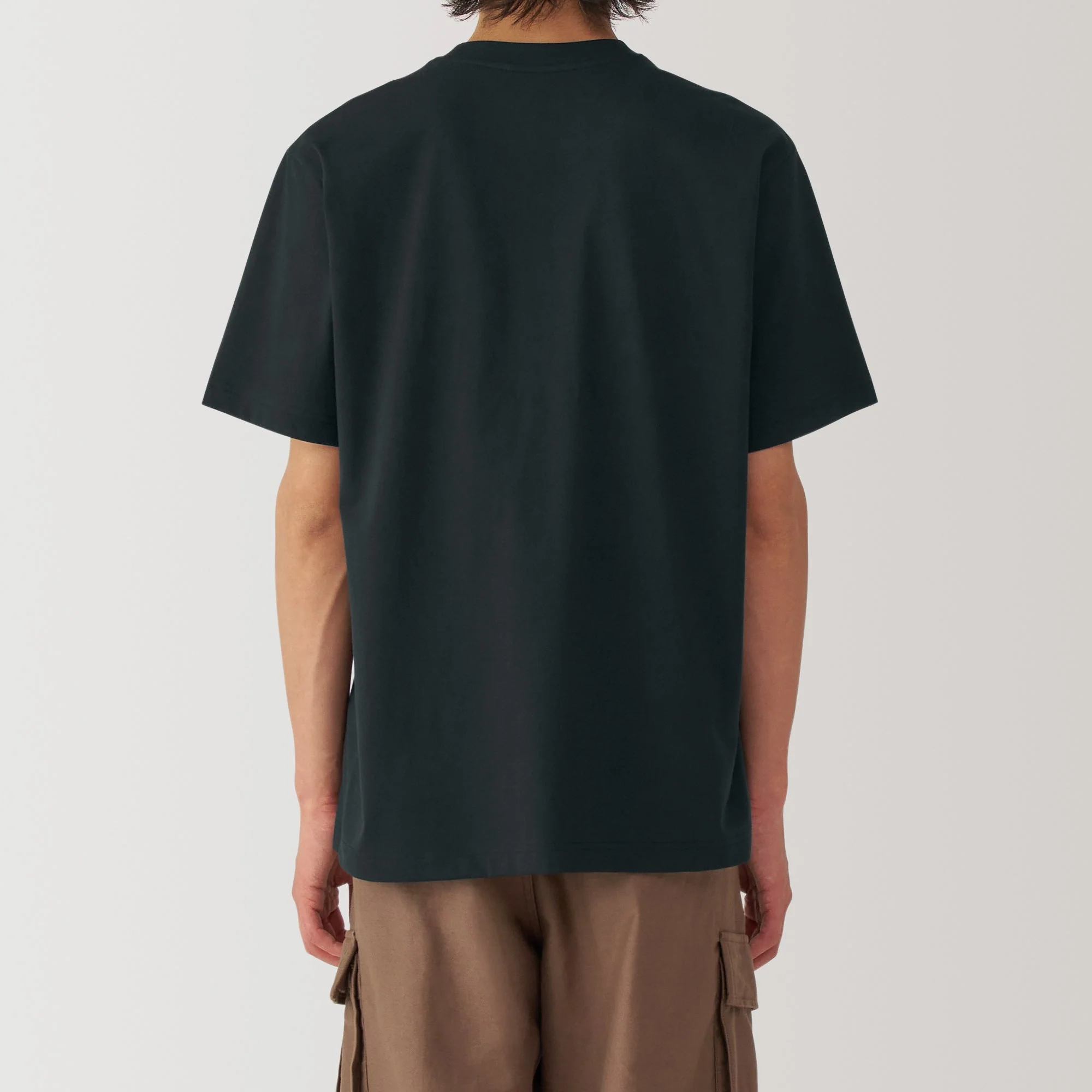 Men's Jersey Crew Neck Short Sleeve T-Shirt - Image 34