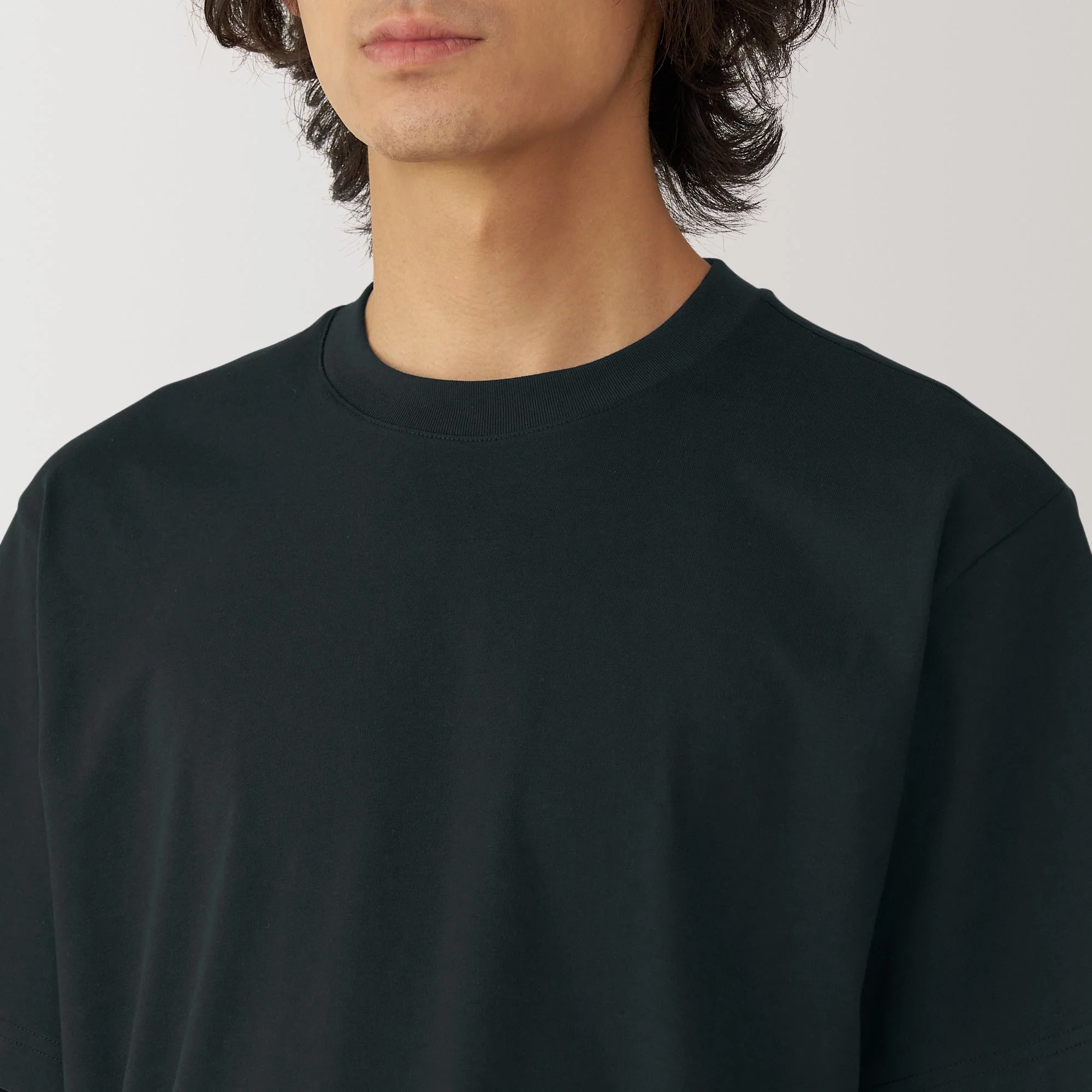 Men's Jersey Crew Neck Short Sleeve T-Shirt - Image 35