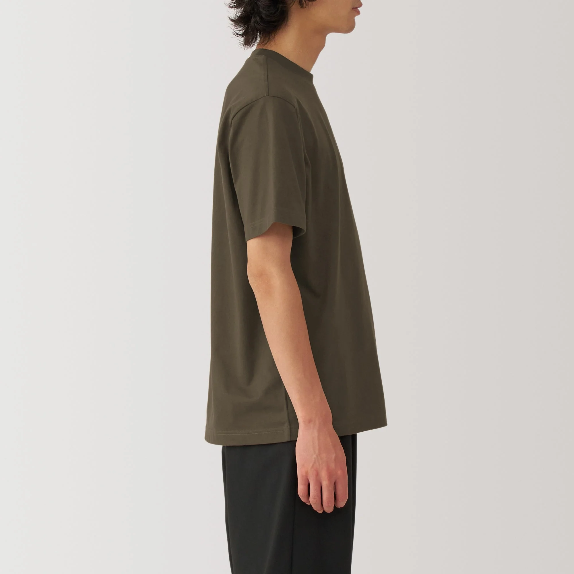 Men's Jersey Crew Neck Short Sleeve T-Shirt - Image 40
