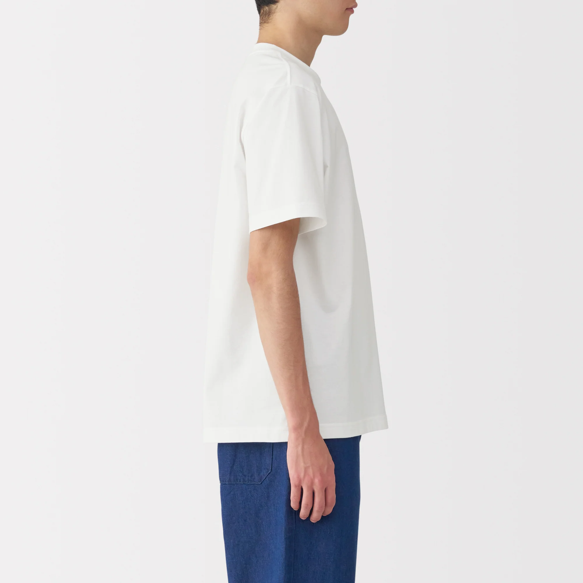 Men's Jersey Crew Neck Short Sleeve T-Shirt - Image 12