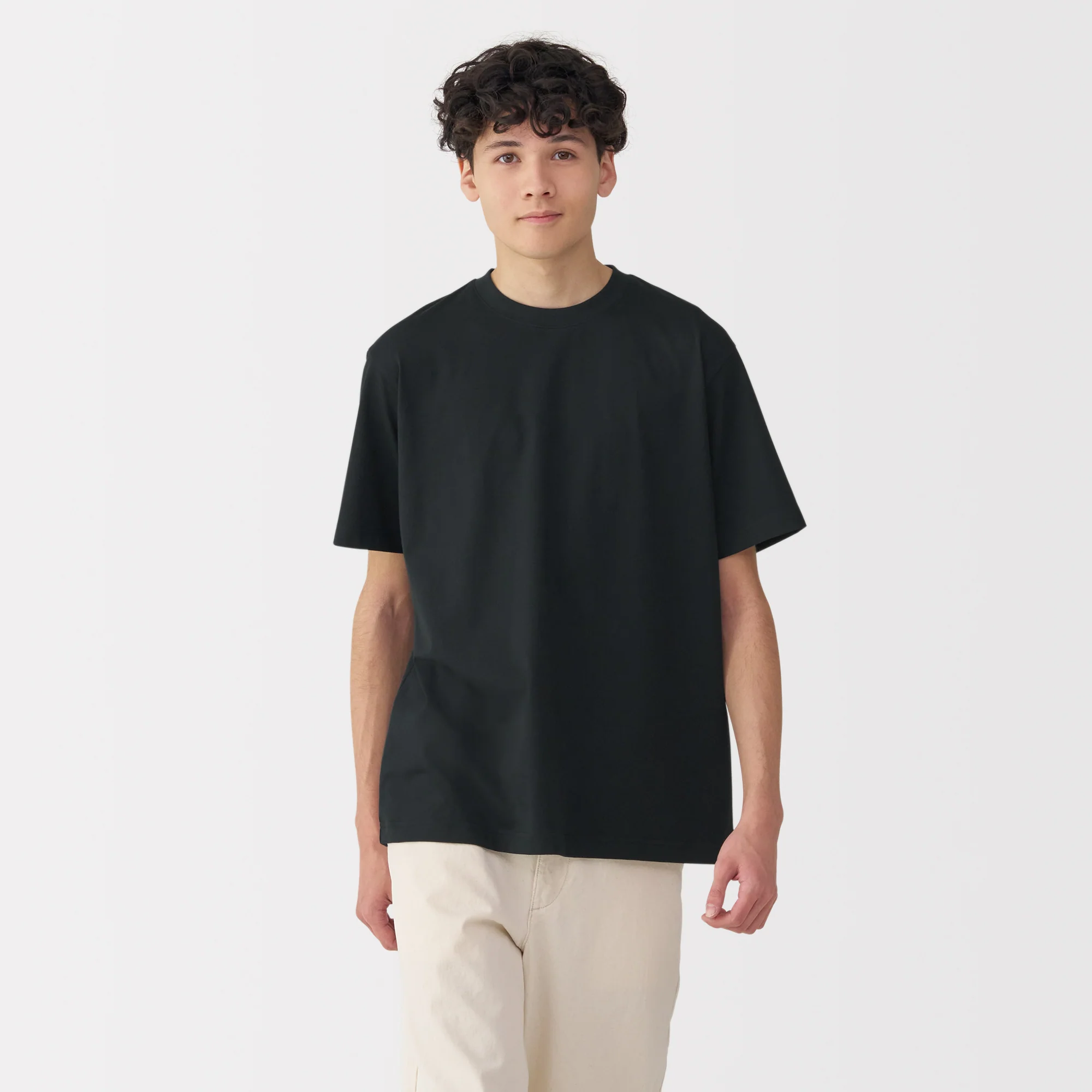 Men's Jersey Crew Neck Short Sleeve T-Shirt - Image 24