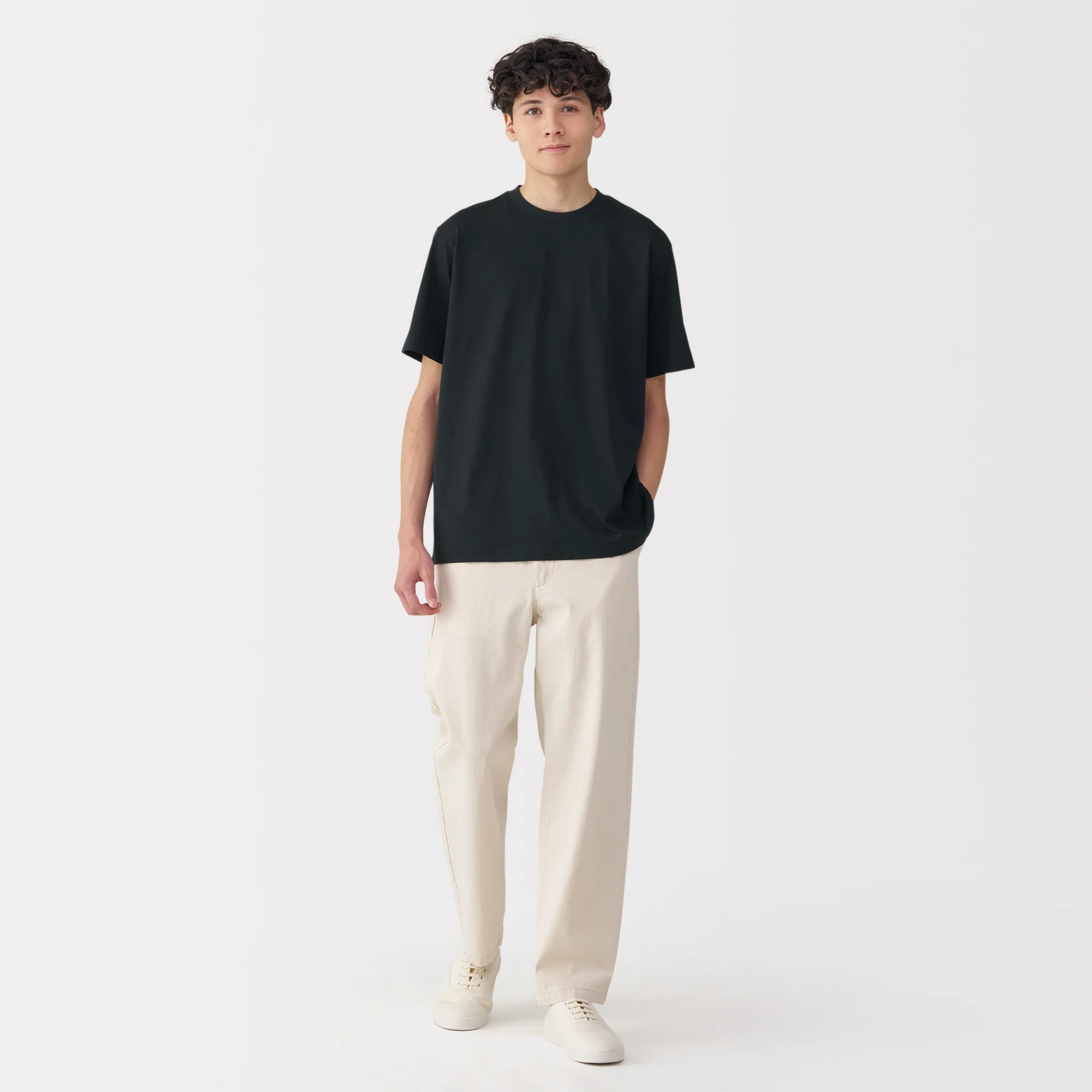 Men's Jersey Crew Neck Short Sleeve T-Shirt - Image 25