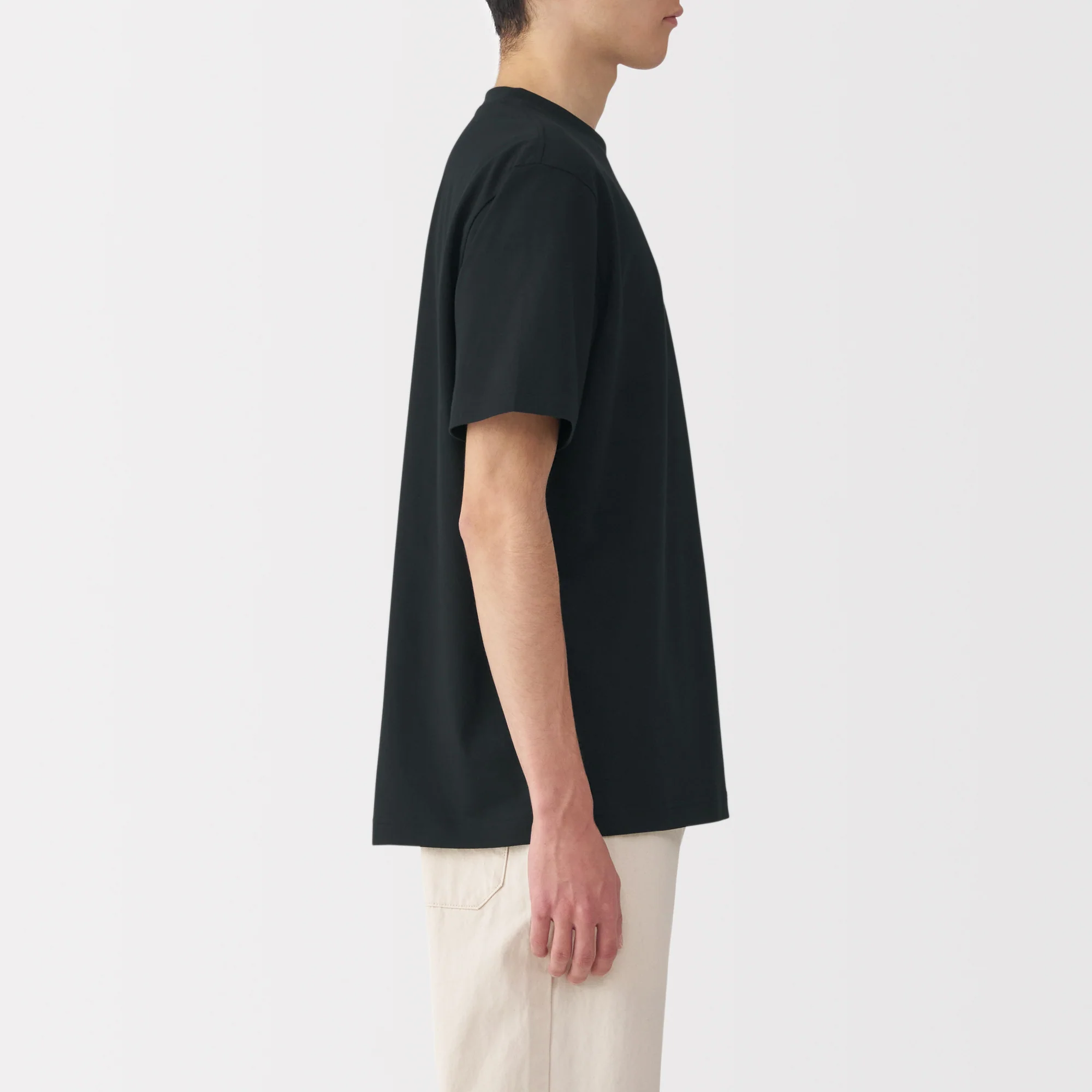 Men's Jersey Crew Neck Short Sleeve T-Shirt - Image 26