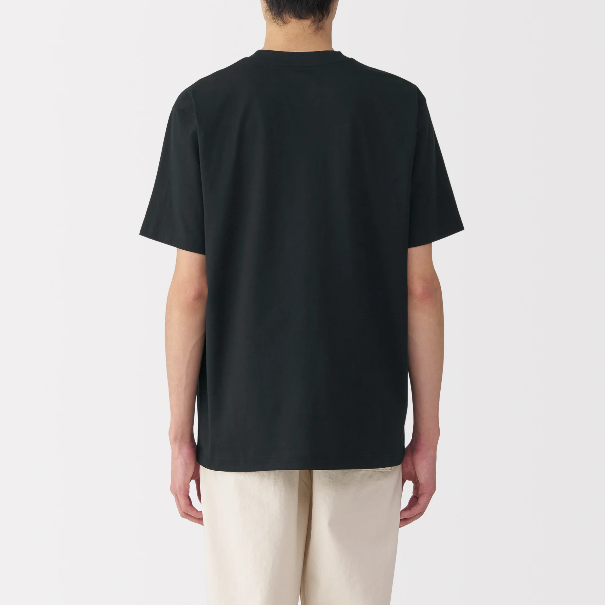 Men's Jersey Crew Neck Short Sleeve T-Shirt - Image 27