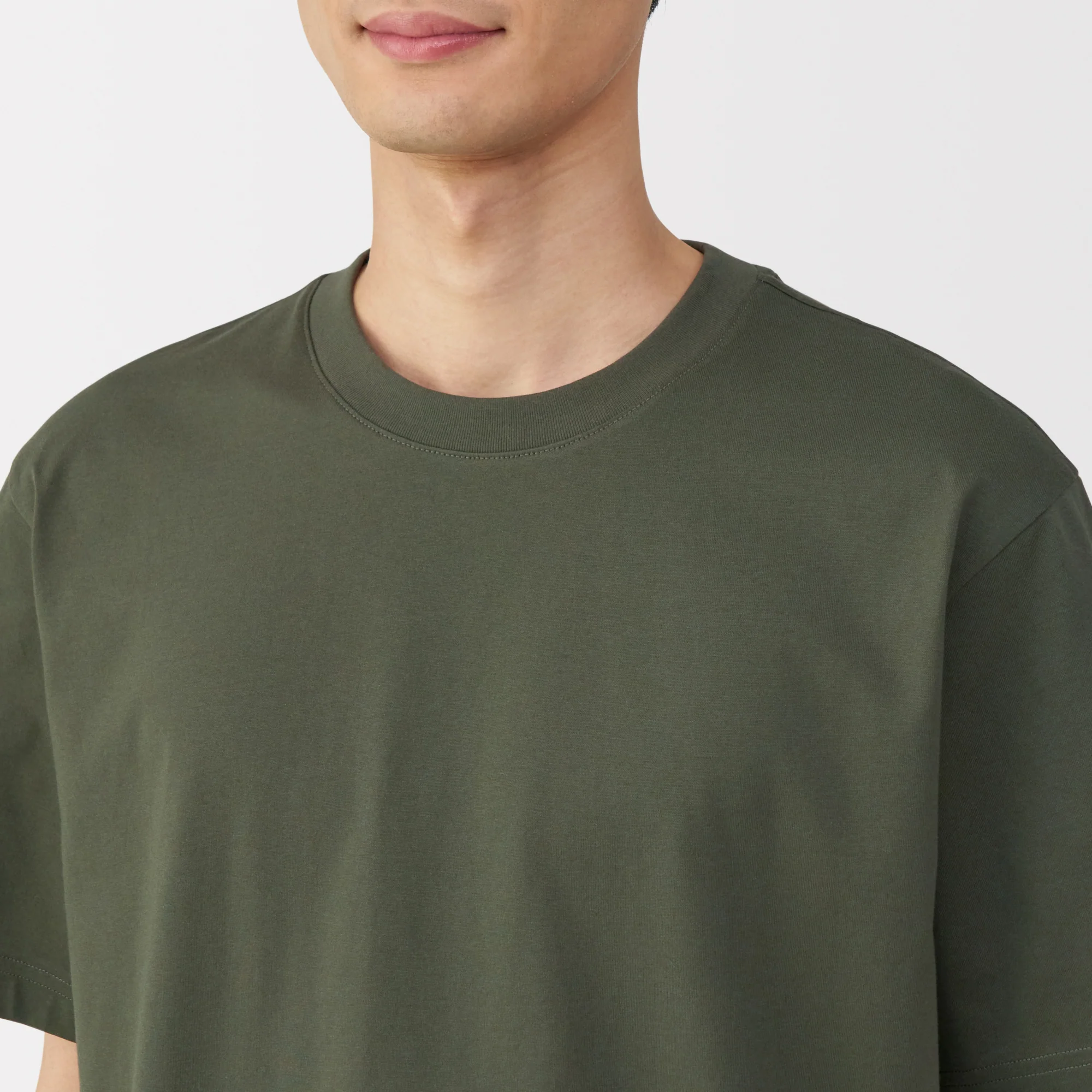 Men's Jersey Crew Neck Short Sleeve T-Shirt - Image 35