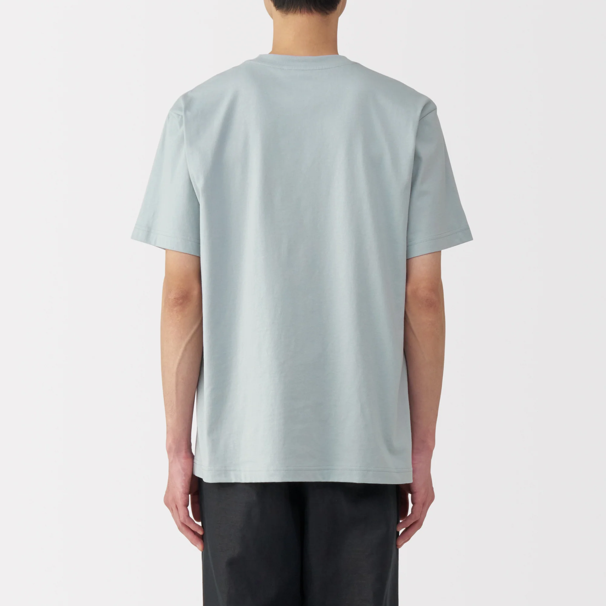 Men's Jersey Crew Neck Short Sleeve T-Shirt - Image 41