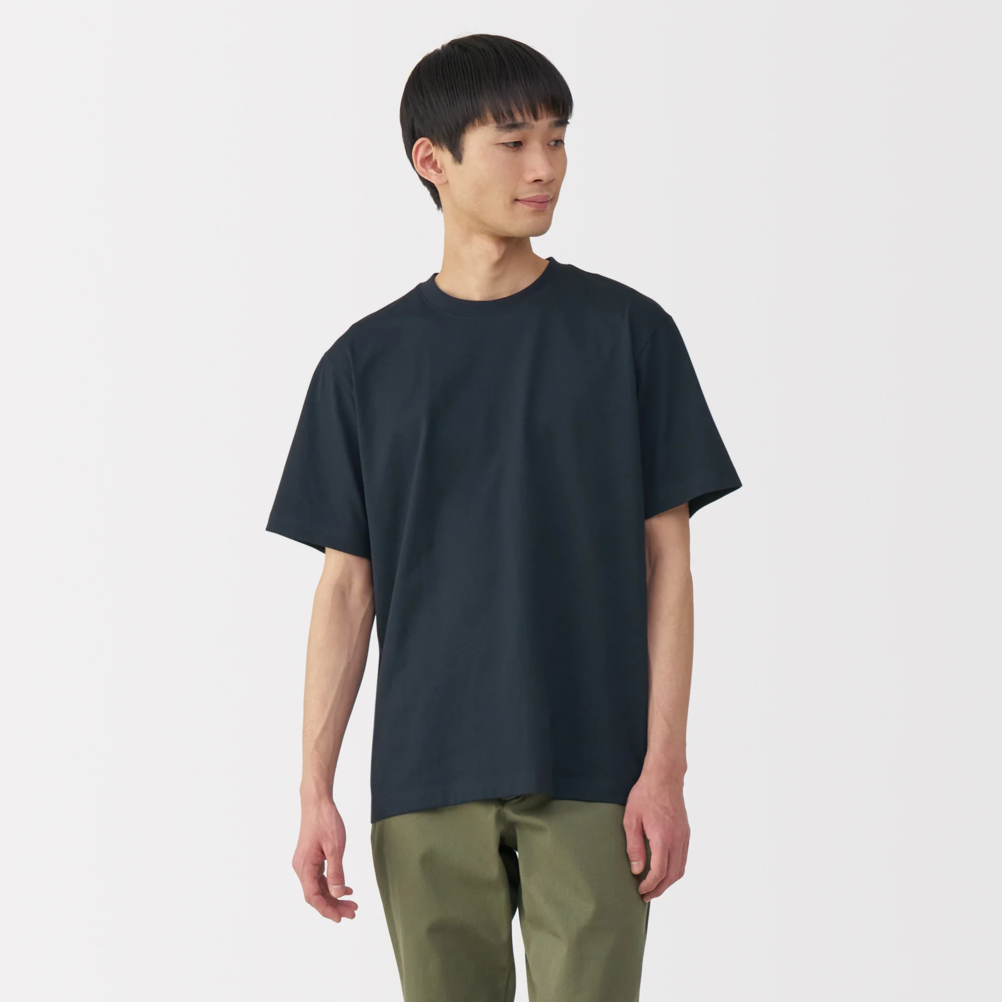 Men's Jersey Crew Neck Short Sleeve T-Shirt - Image 45