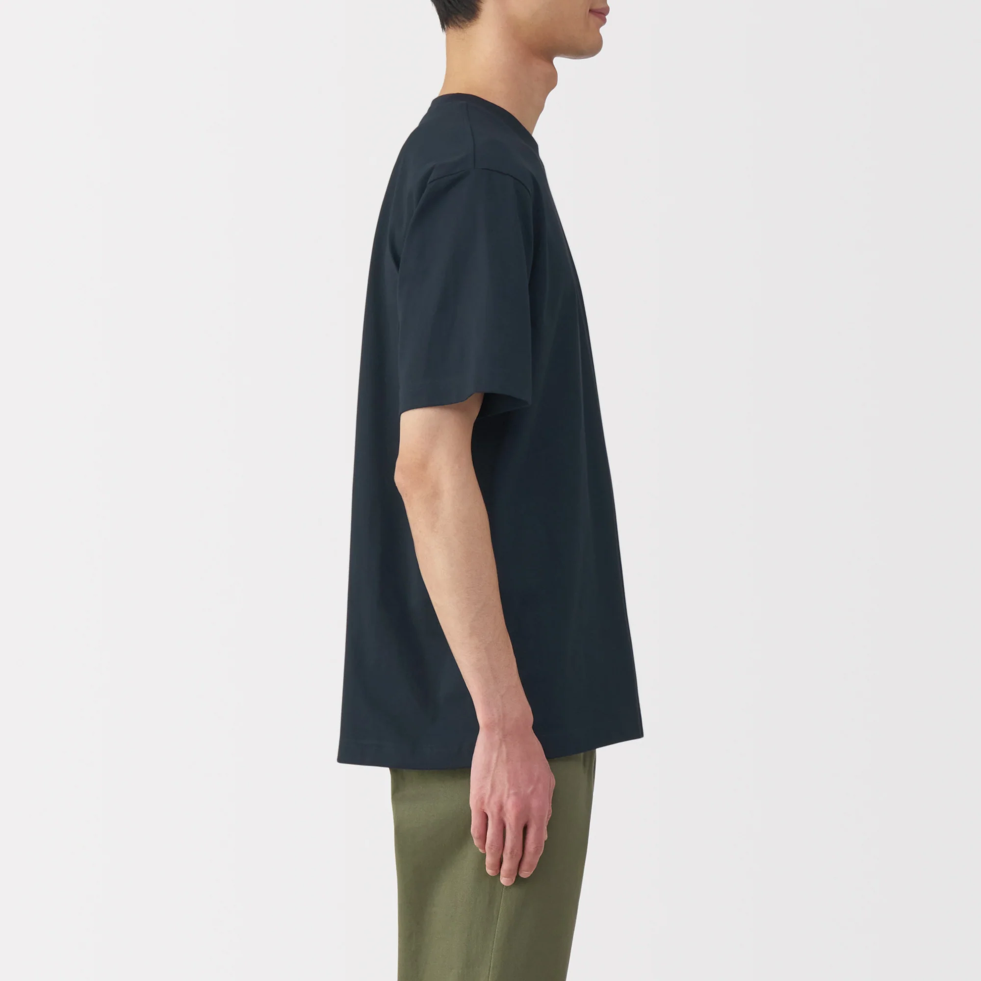 Men's Jersey Crew Neck Short Sleeve T-Shirt - Image 47