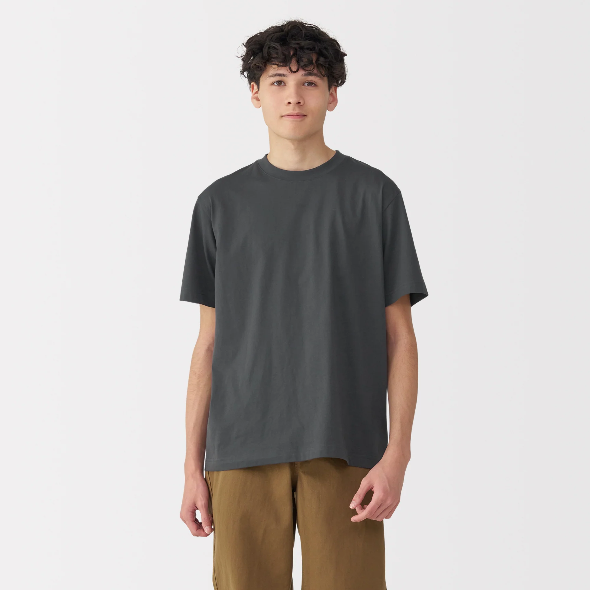Men's Jersey Crew Neck Short Sleeve T-Shirt - Image 59