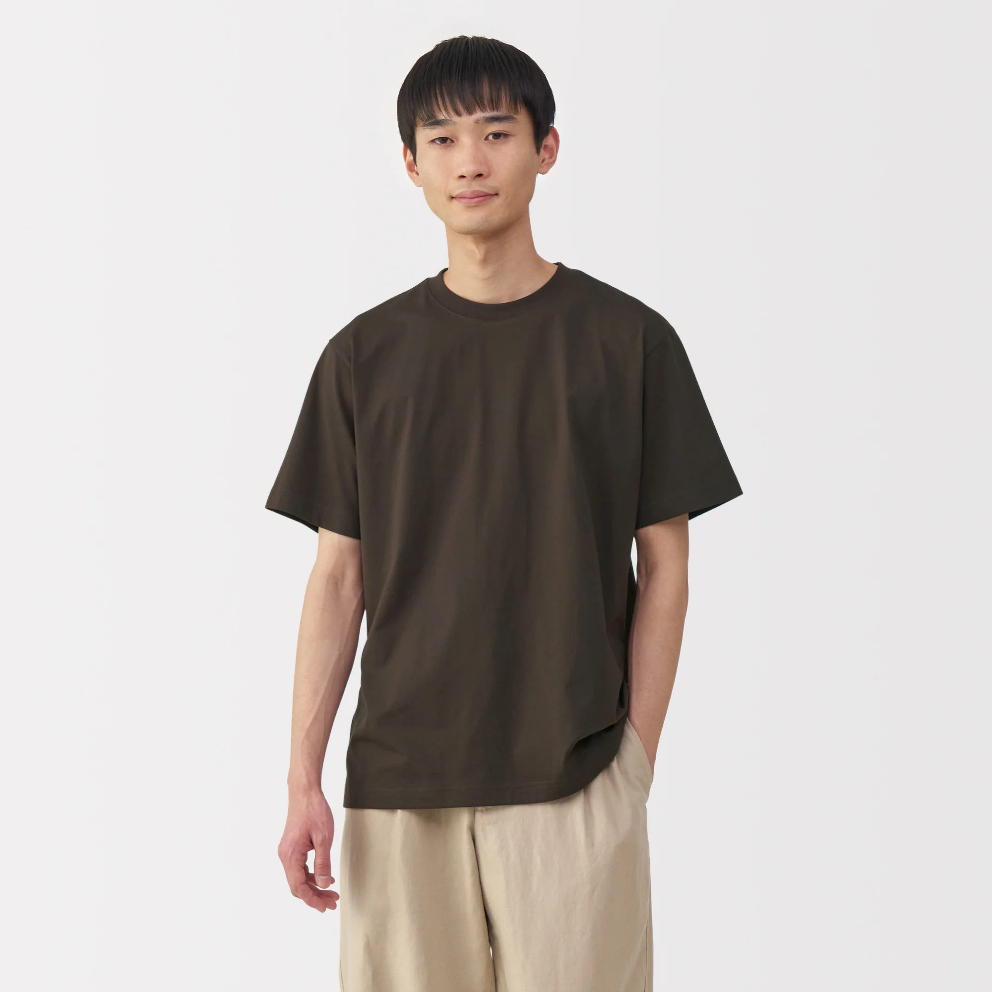 Men's Jersey Crew Neck Short Sleeve T-Shirt - Image 66