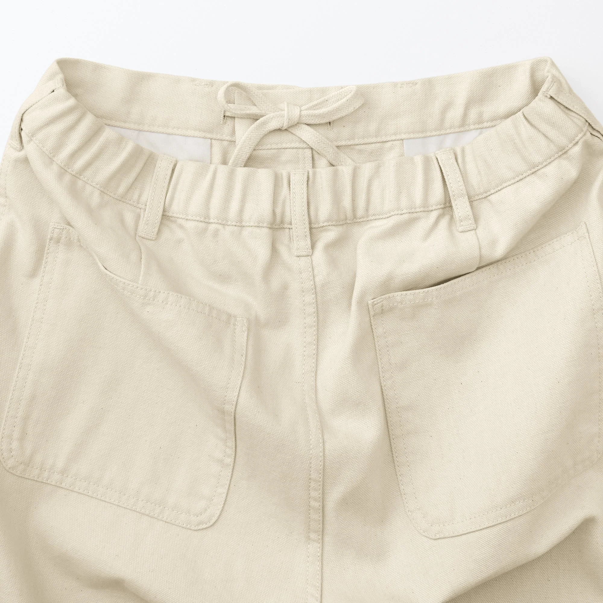 Men's Kapok Blend Canvas Wide Pants - Image 10