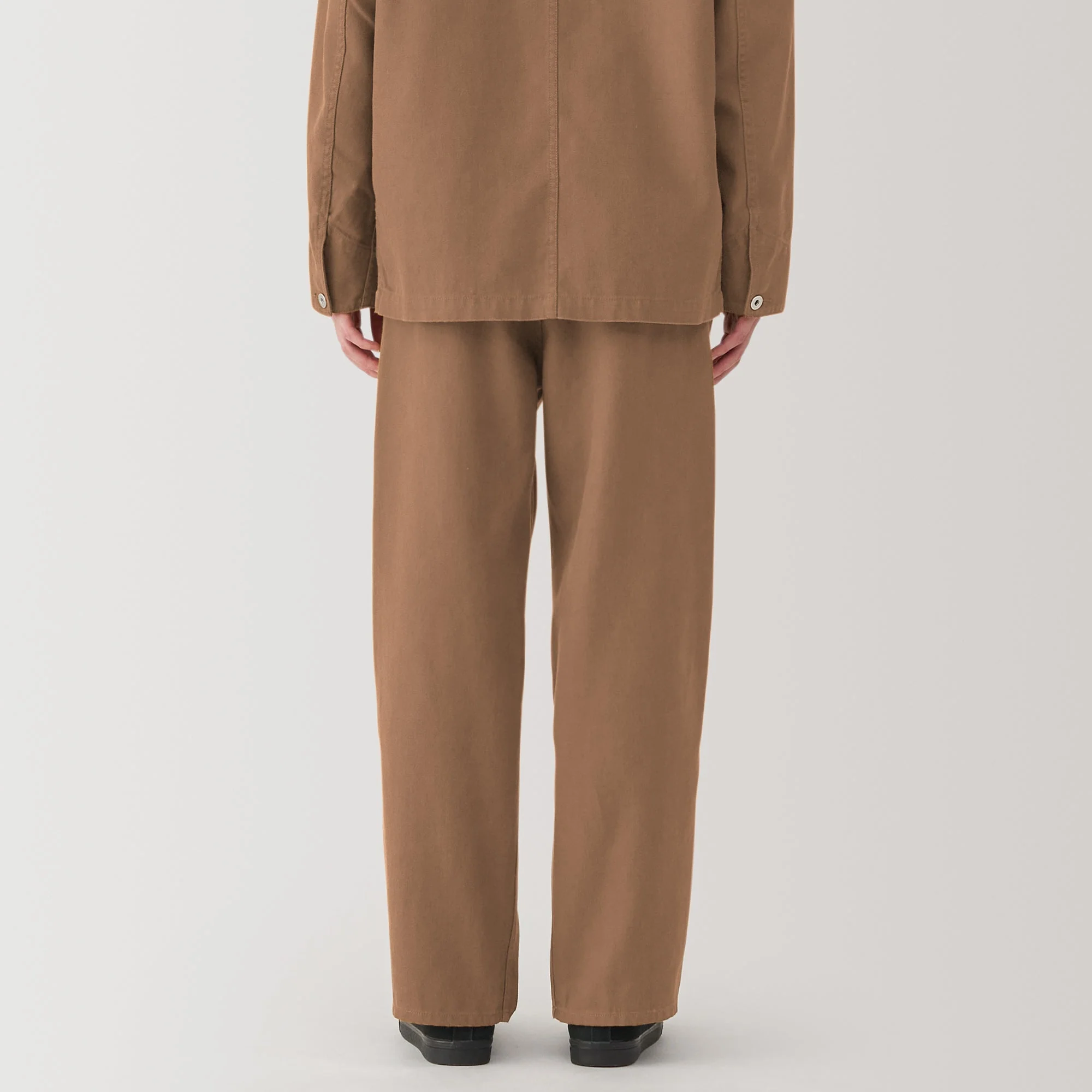 Men's Kapok Blend Canvas Wide Pants - Image 16