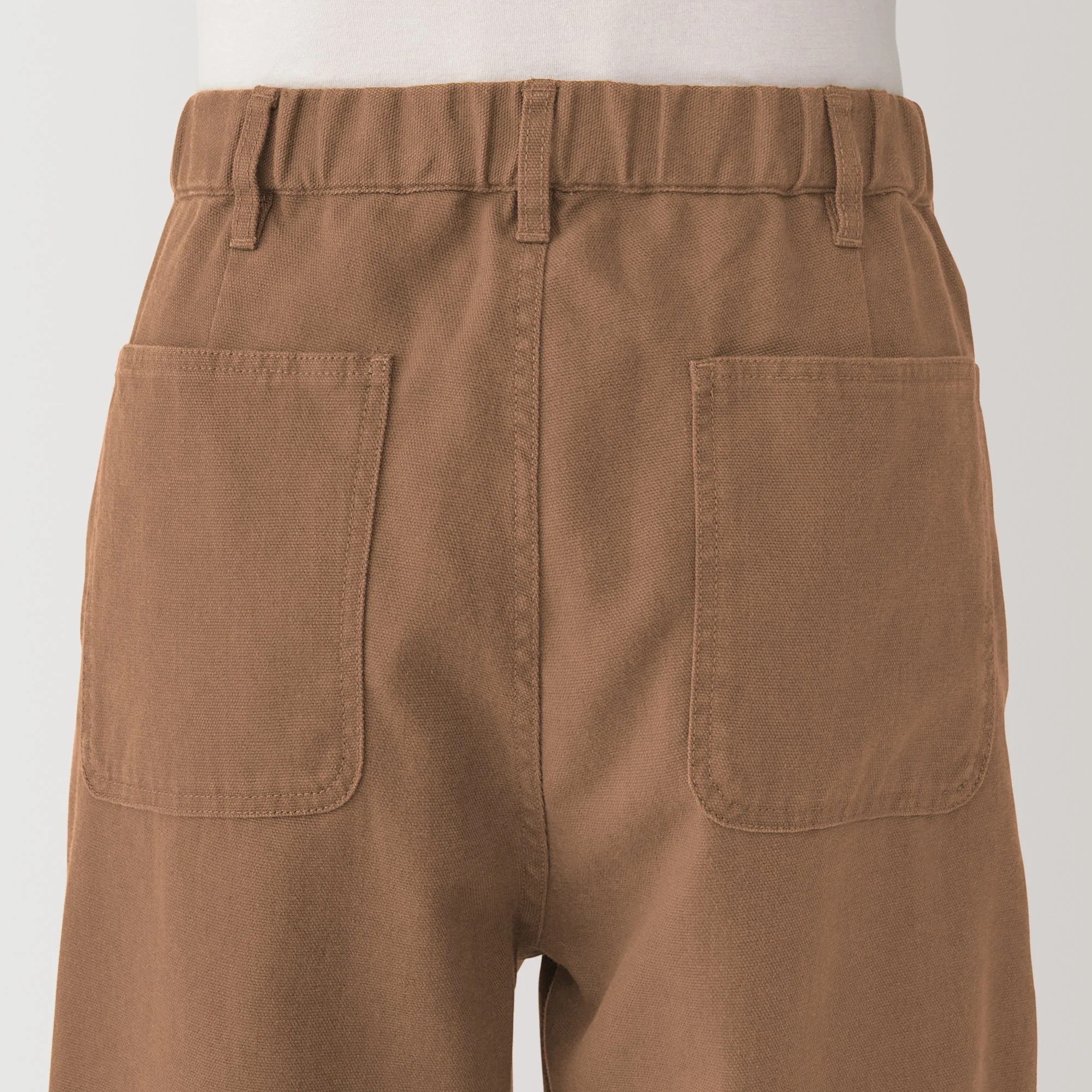 Men's Kapok Blend Canvas Wide Pants - Image 18