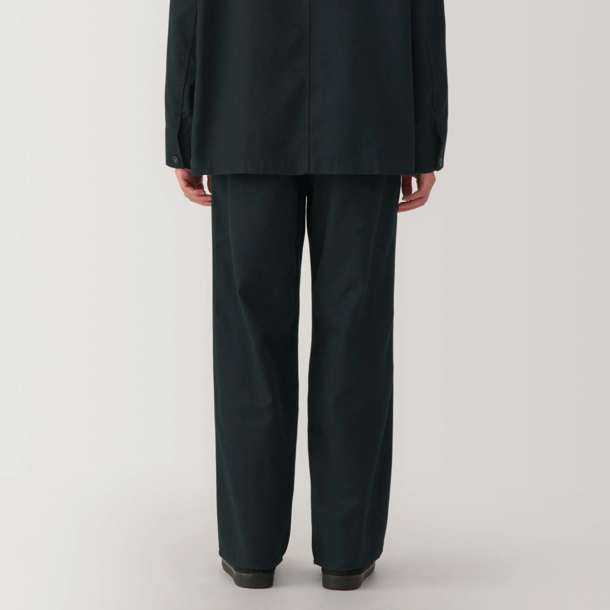 Men's Kapok Blend Canvas Wide Pants - Image 26