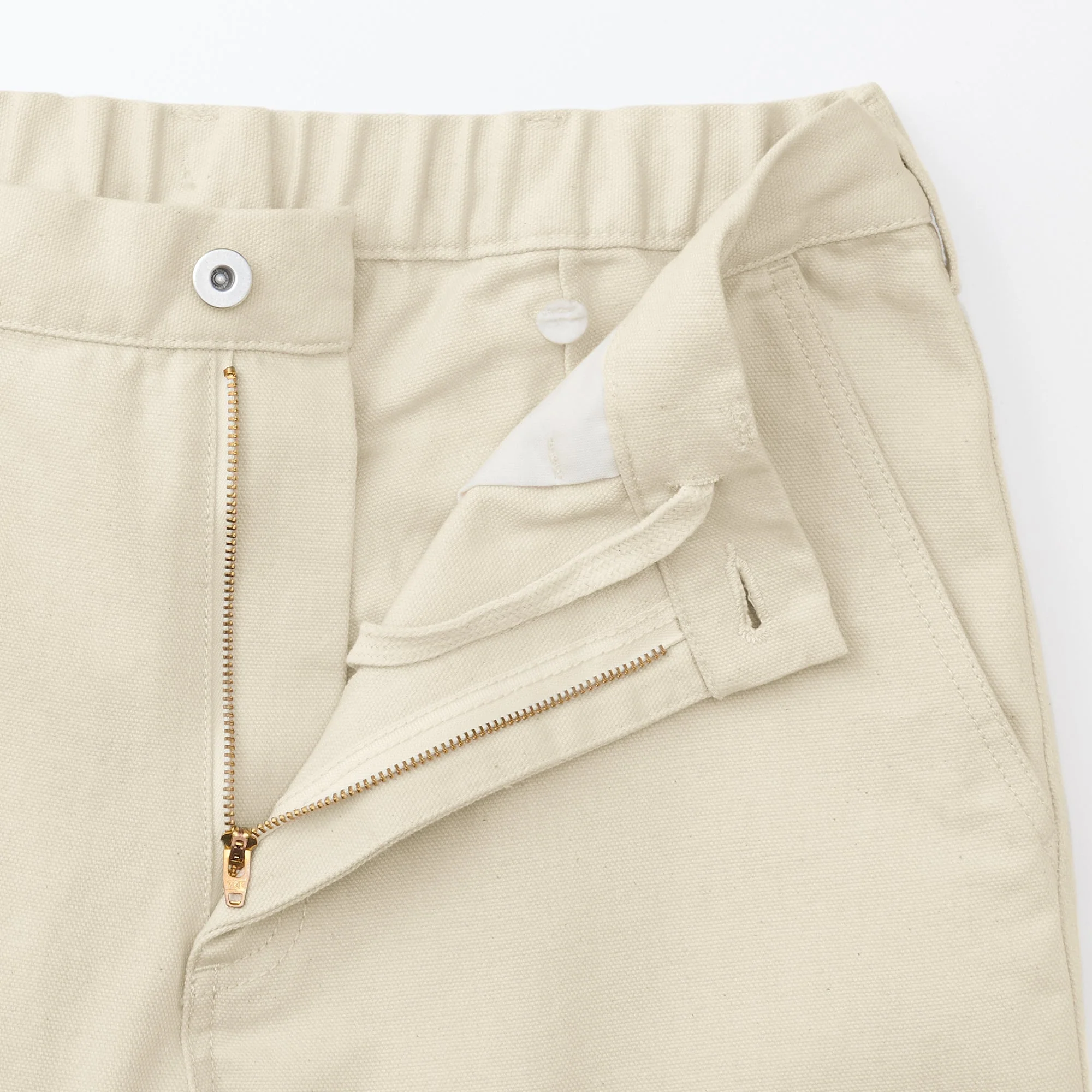 Men's Kapok Blend Canvas Wide Pants - Image 9