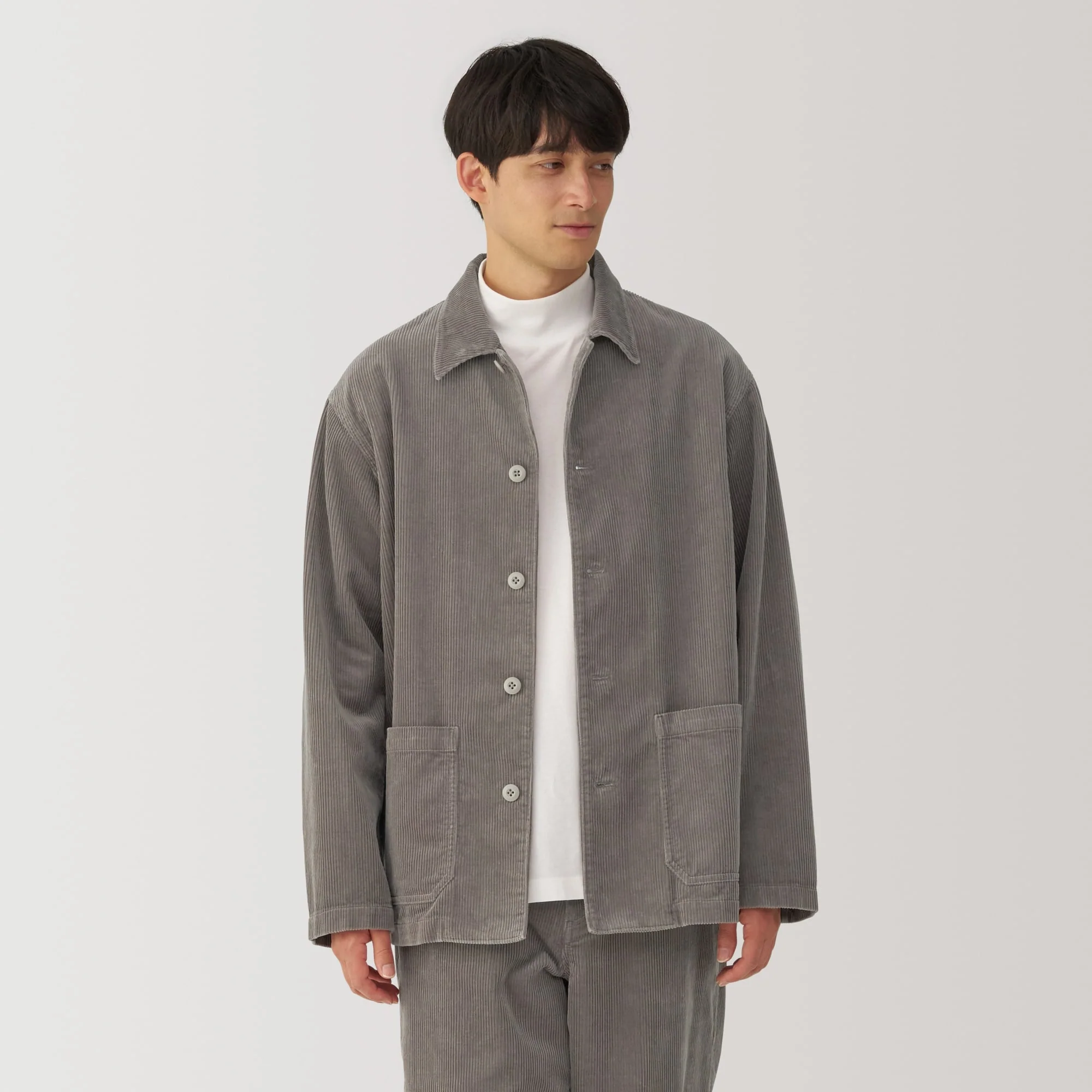 Men's Kapok Blend Corduroy Jacket