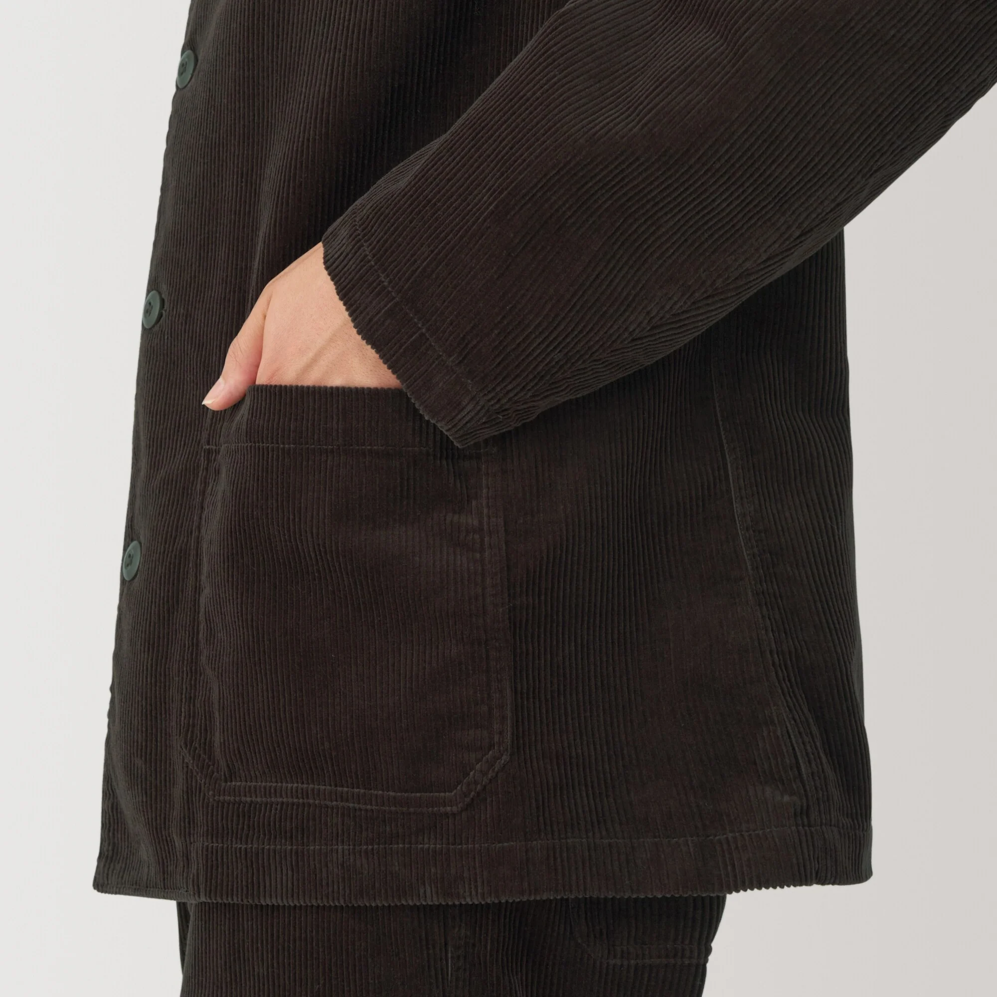 Men's Kapok Blend Corduroy Jacket - Image 17