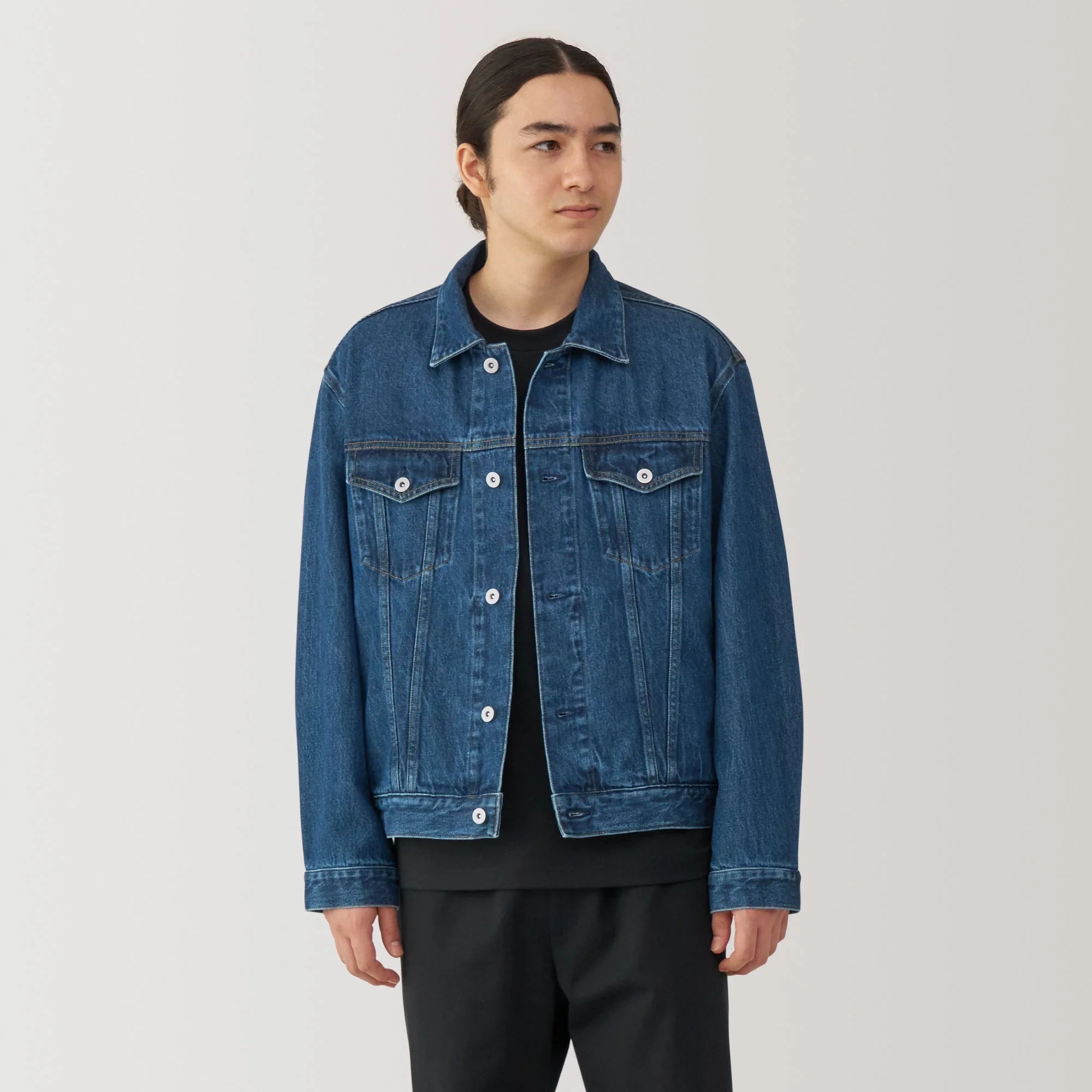 Men's Kapok Blend Denim Jacket - Image 12