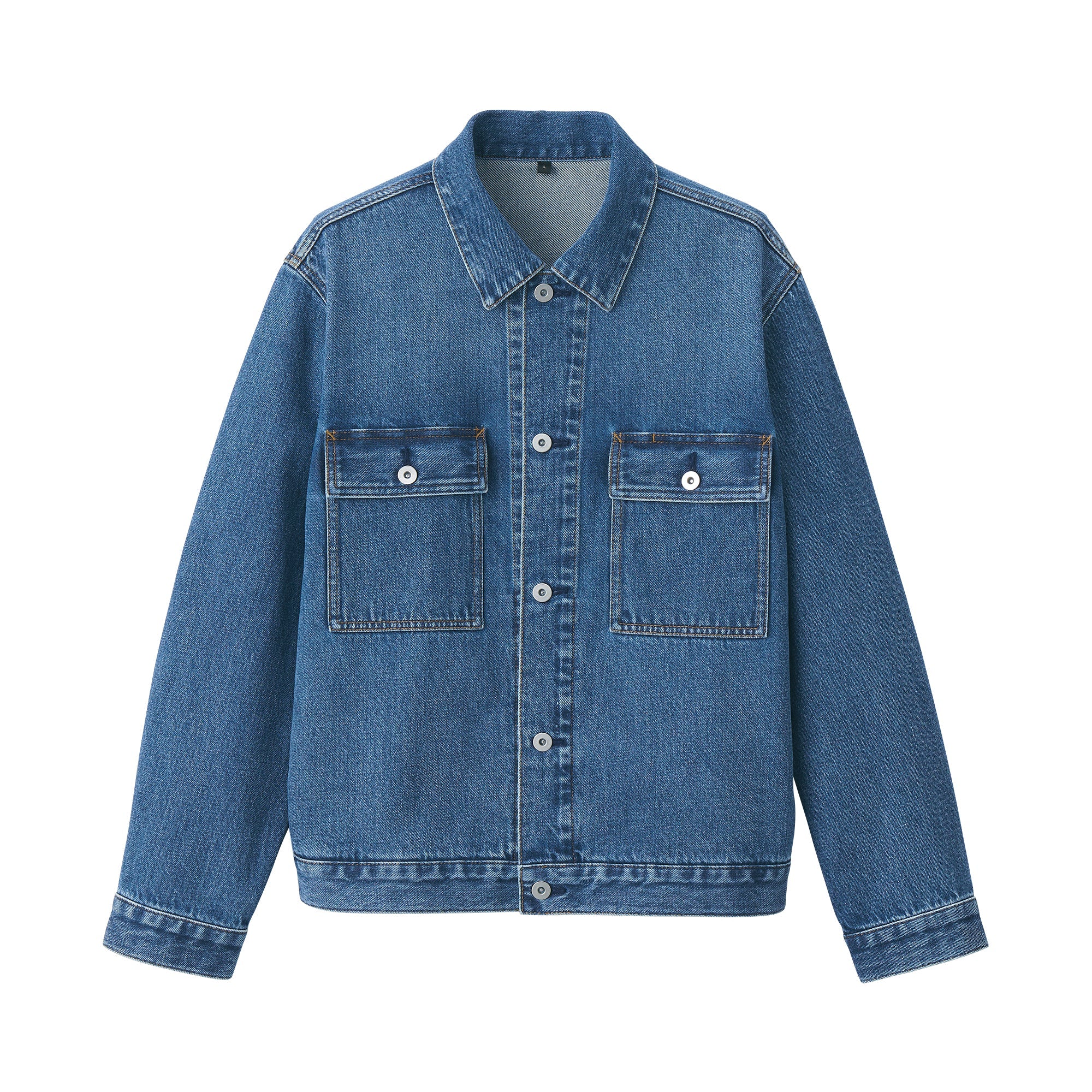 Men's Kapok Blend Denim Jacket - Image 11