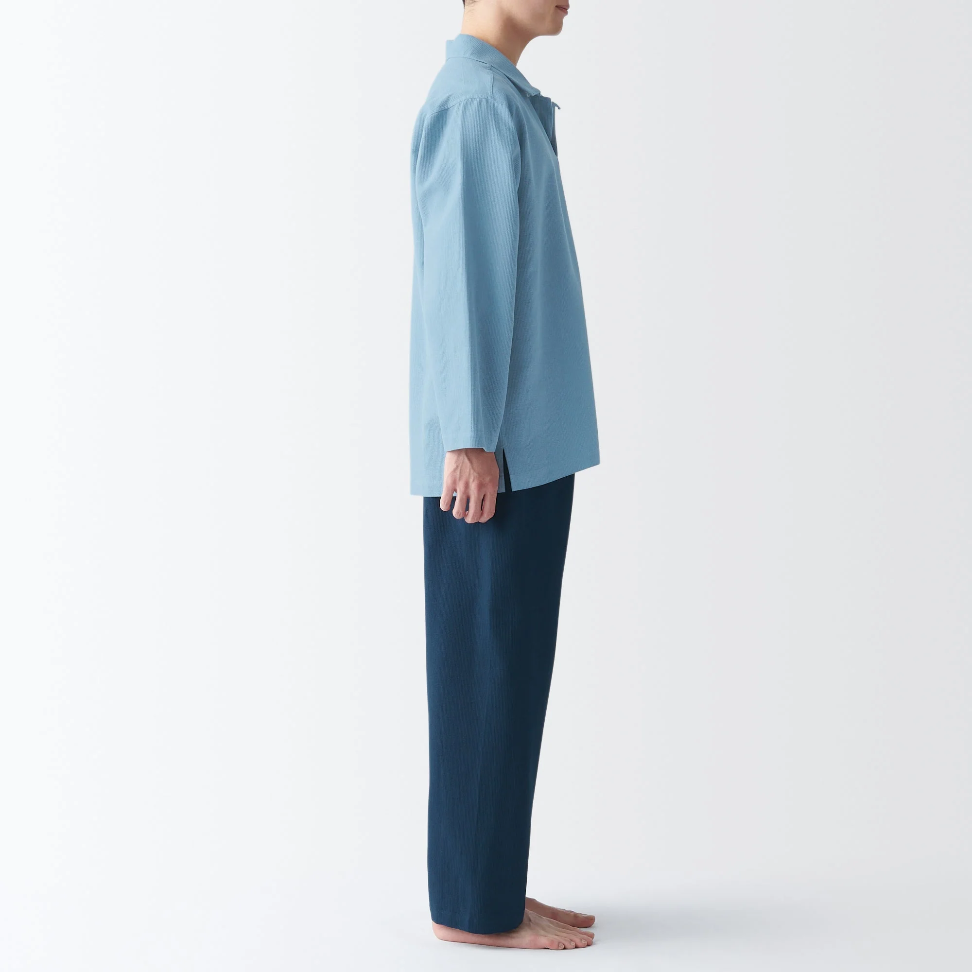 Men's Kapok Blend Skipper Pajamas - Image 15
