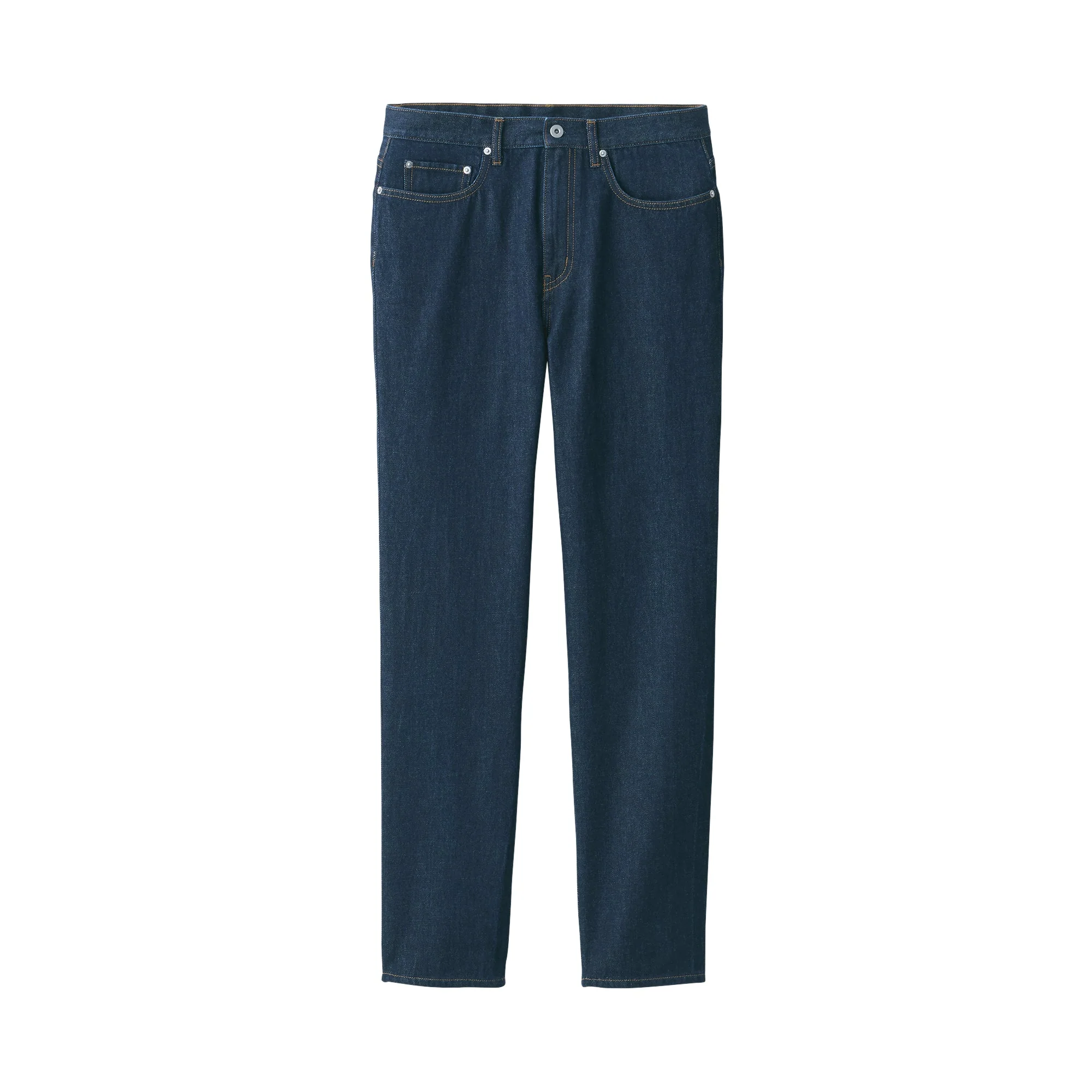 Men's Kapok Blend Straight Denim Trousers - Image 11
