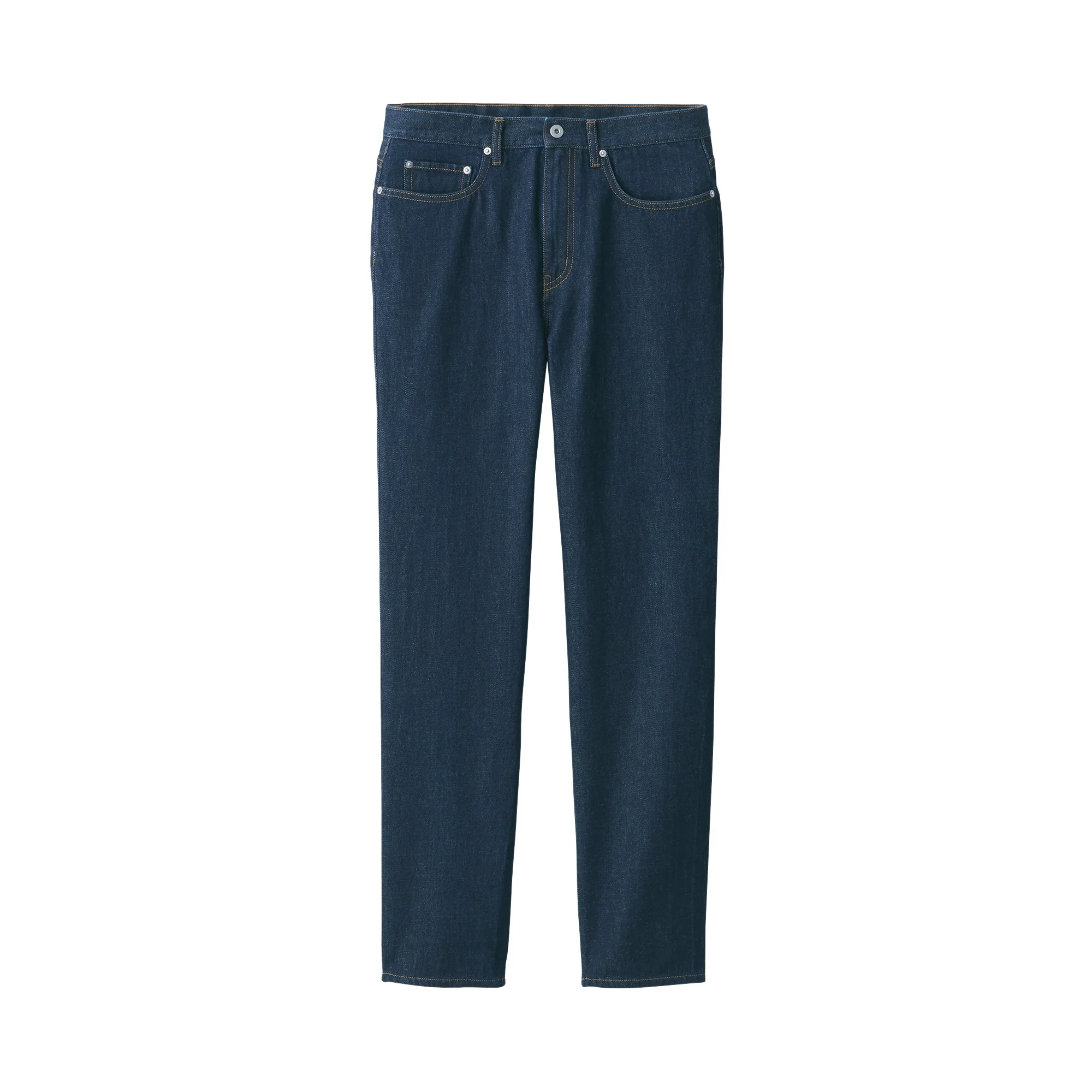 Men's Kapok Blend Straight Denim Trousers - Image 2