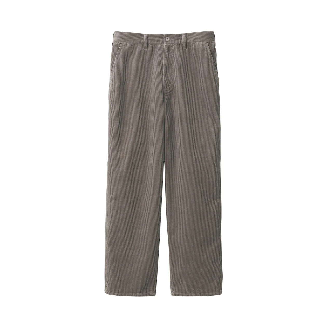Men's Kapok Blend Wide Leg Corduroy Pants - Image 2