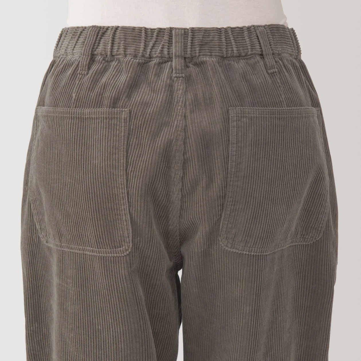 Men's Kapok Blend Wide Leg Corduroy Pants - Image 8