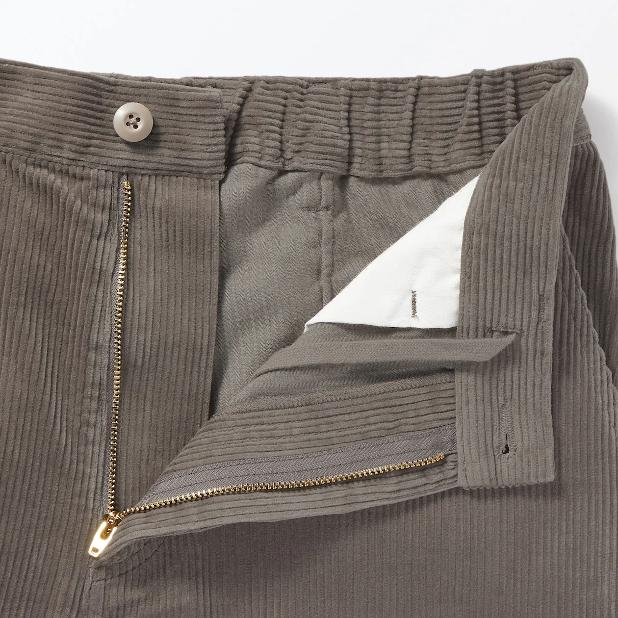 Men's Kapok Blend Wide Leg Corduroy Pants - Image 9