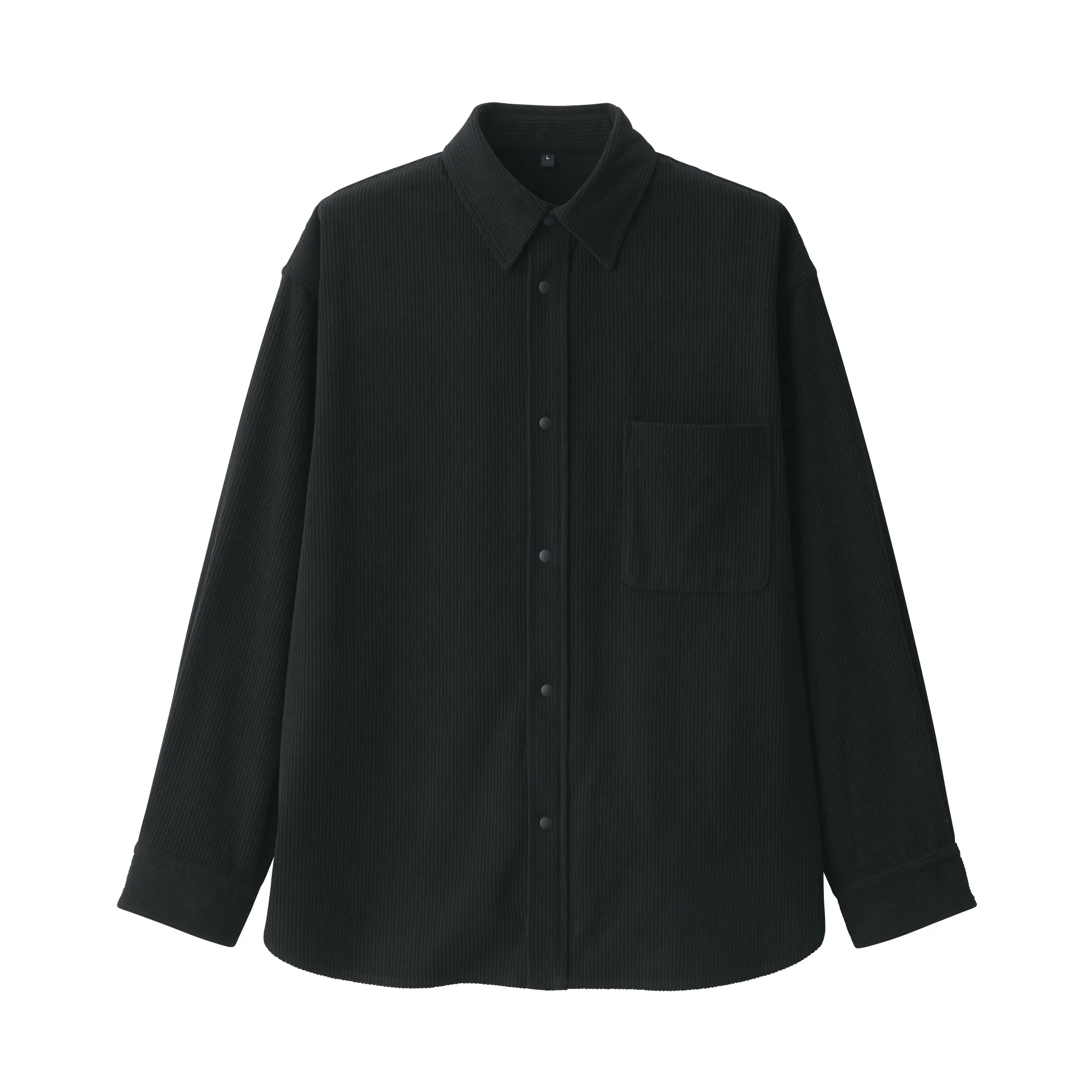 Men's Knit Corduroy Shirt Jacket - Image 20