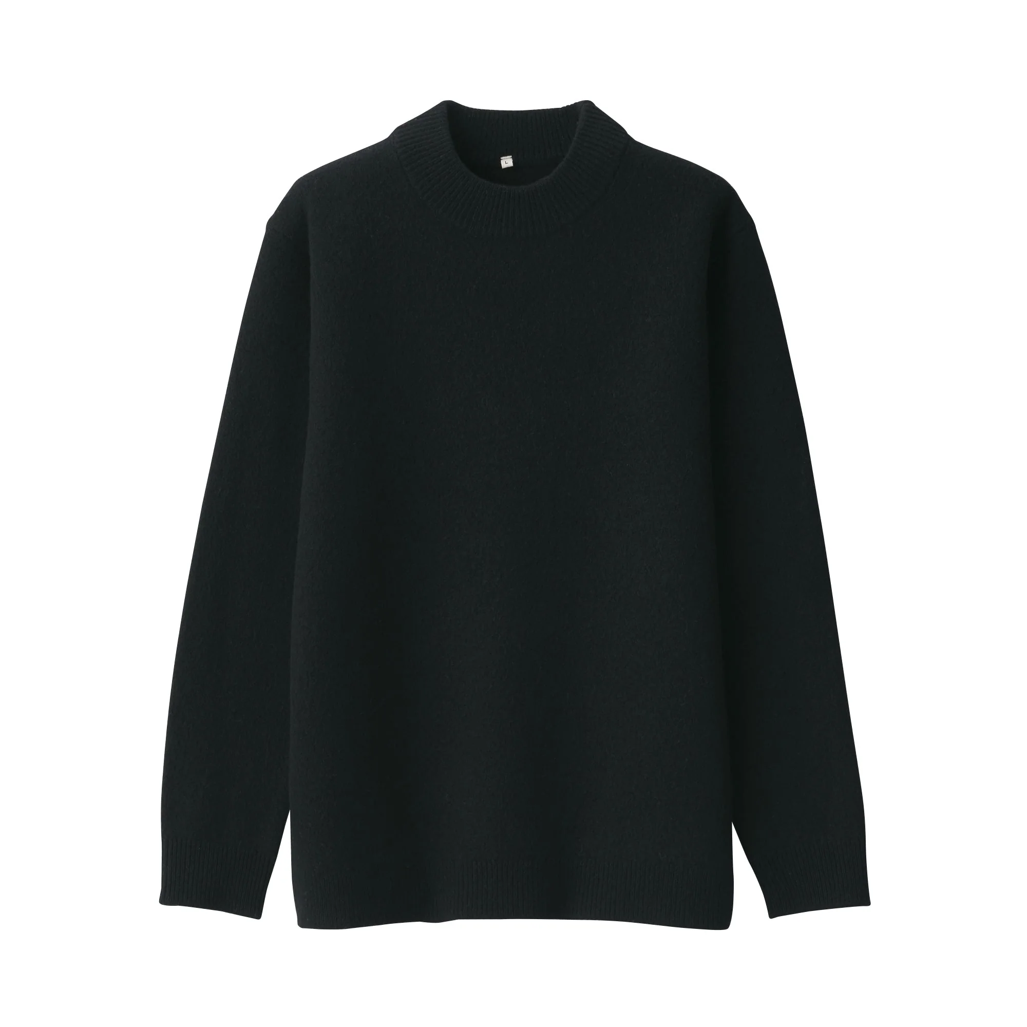 Labo Men's Milled Wool Mock Neck Sweater - Image 17