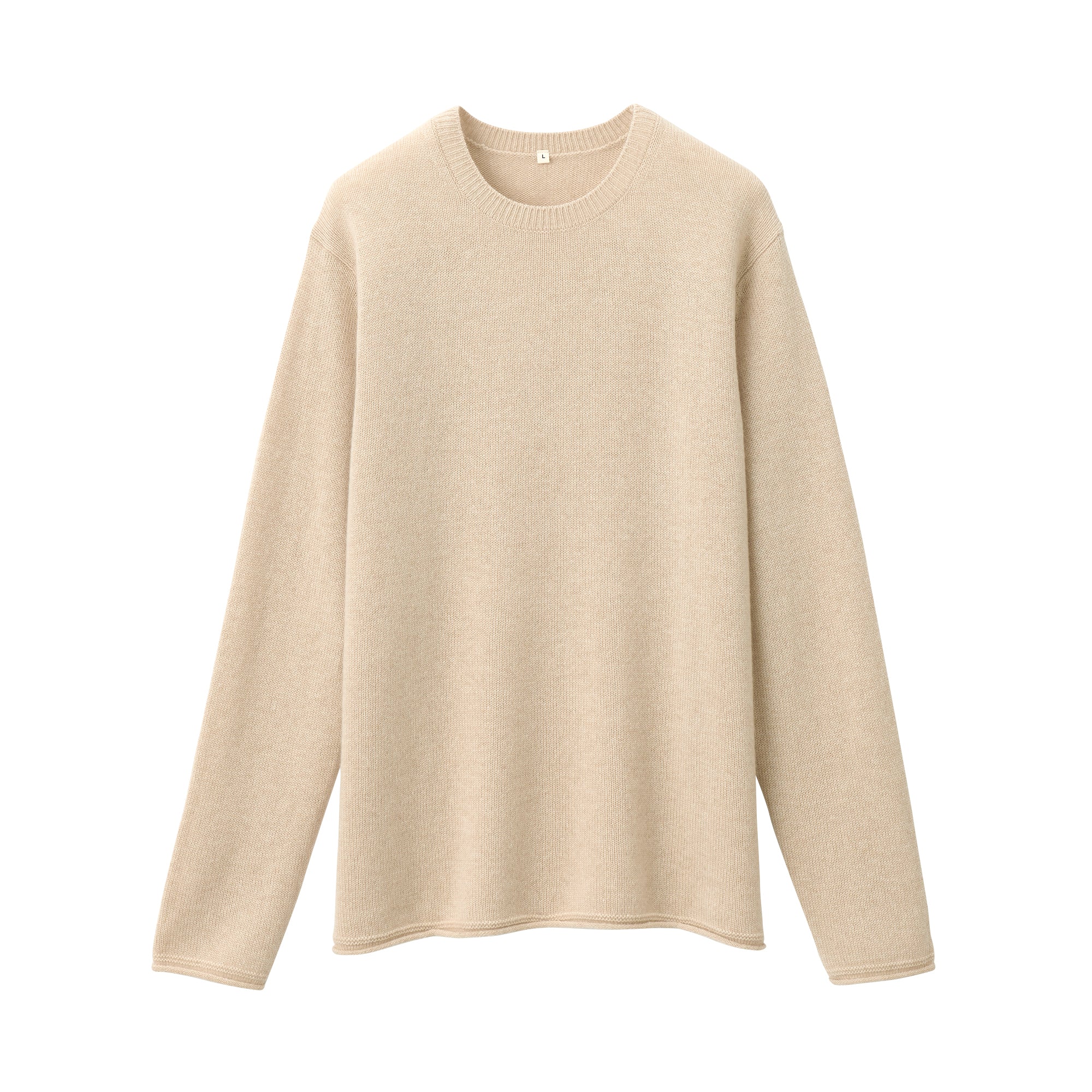 Labo Men's Natural Cashmere Crew Neck Sweater - Image 2