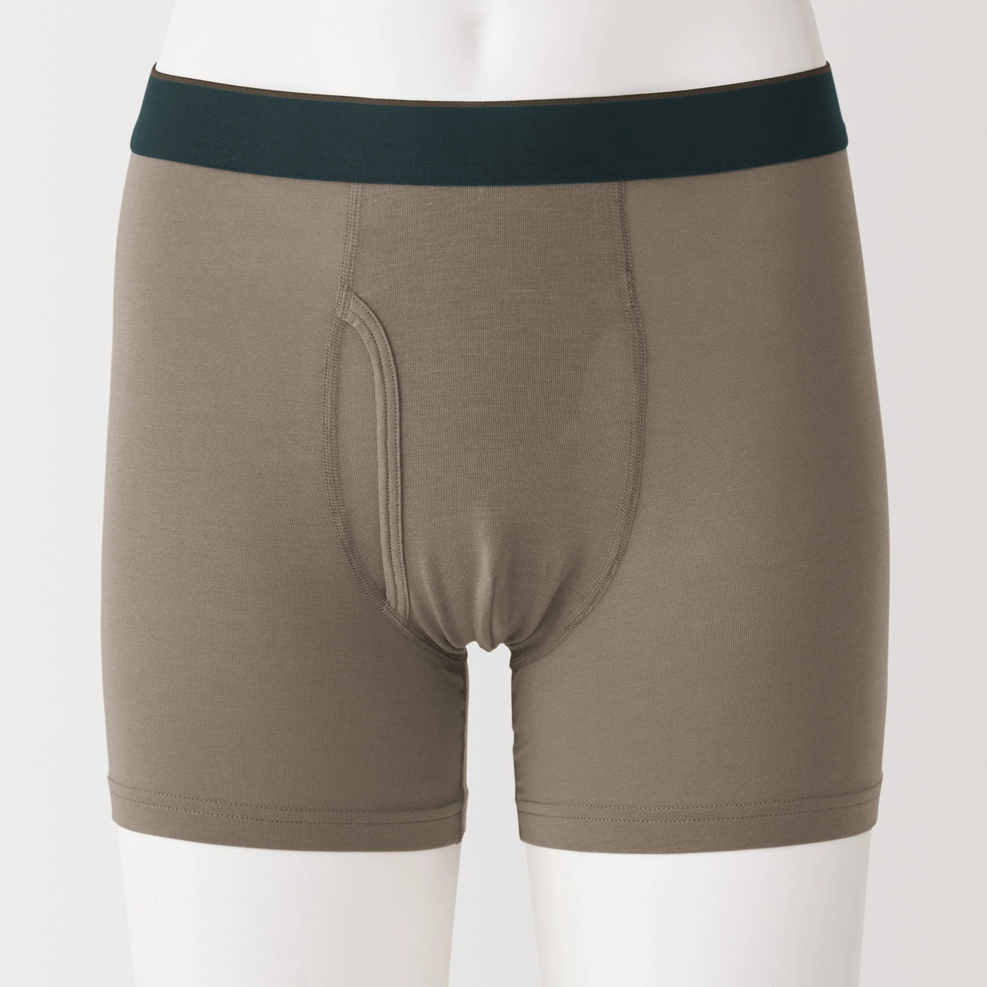 Men's Lyocell Blend Front Open Boxer Briefs - Image 3